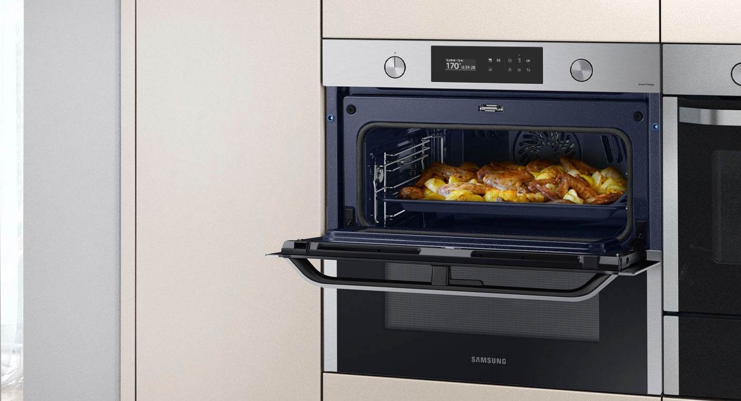 13. Bild von Samsung Einbaubackofen »NV7B45502AK«, Serie 4, NV7B45502AK, Pyrolyse-Selbstreinigung