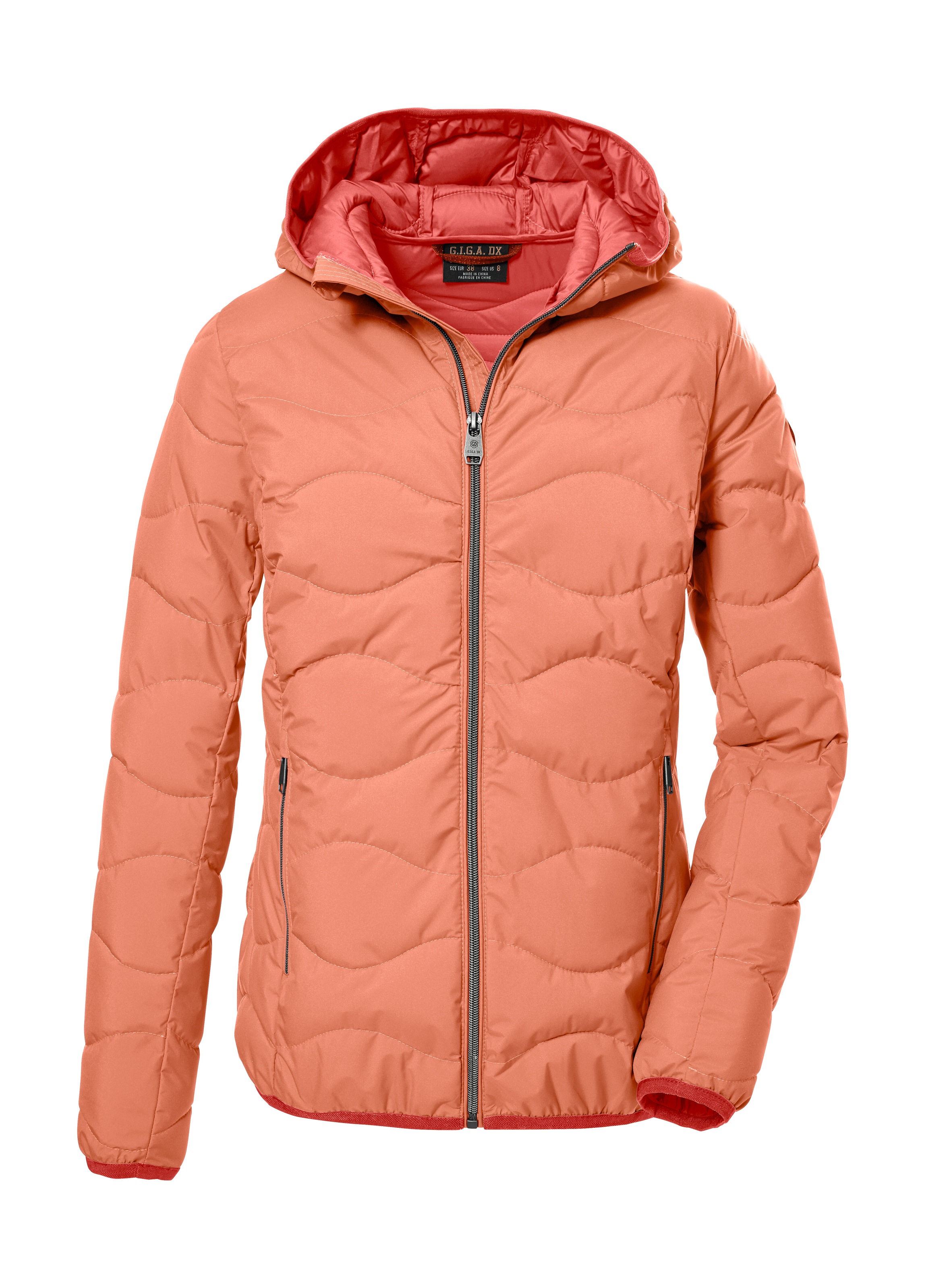 G.I.G.A. DX by killtec Steppjacke »GW 21 WMN QLTD JCKT«, Elegante, wasserabweisende Damenjacke aus recycelten Materialien