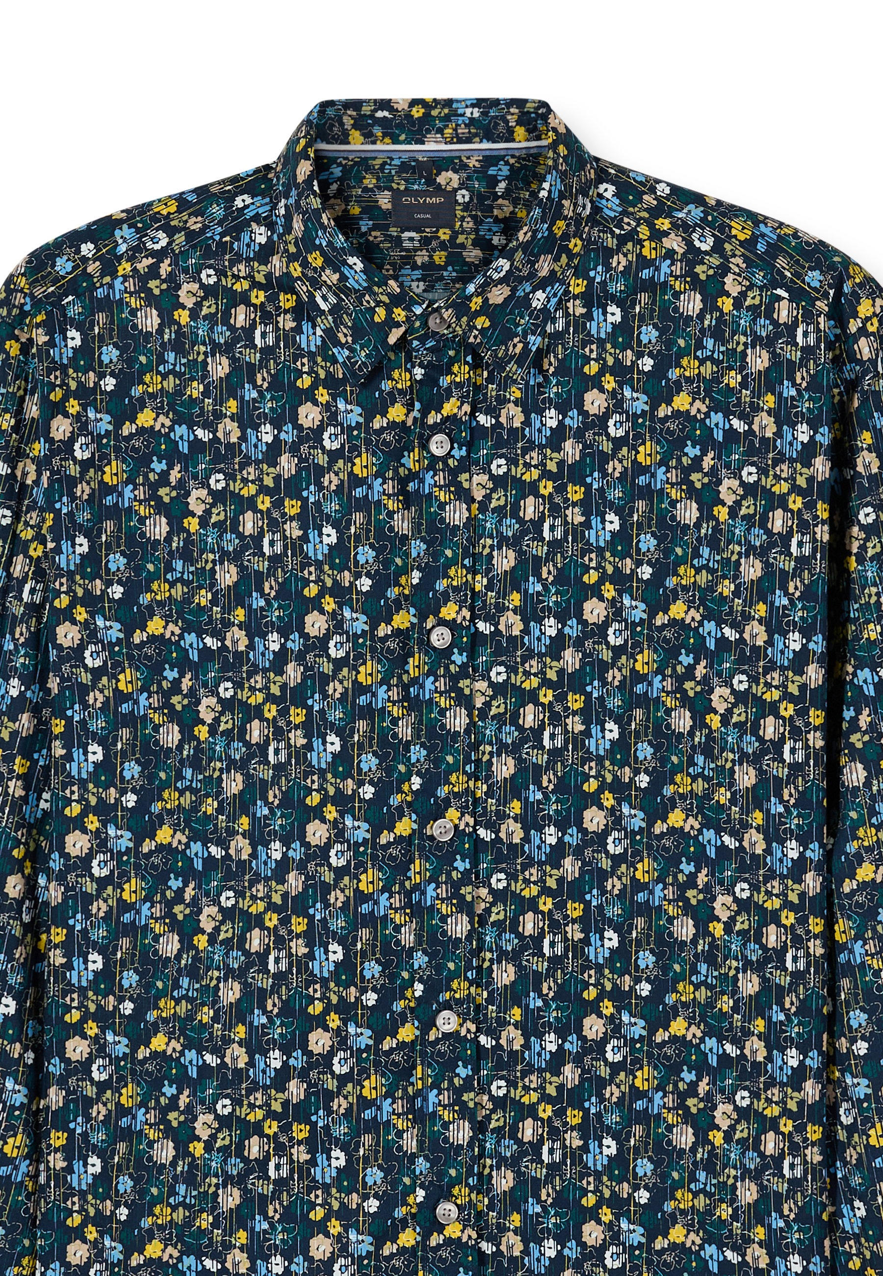 OLYMP Langarmhemd »OLYMP Casual, regular fit, Kent«