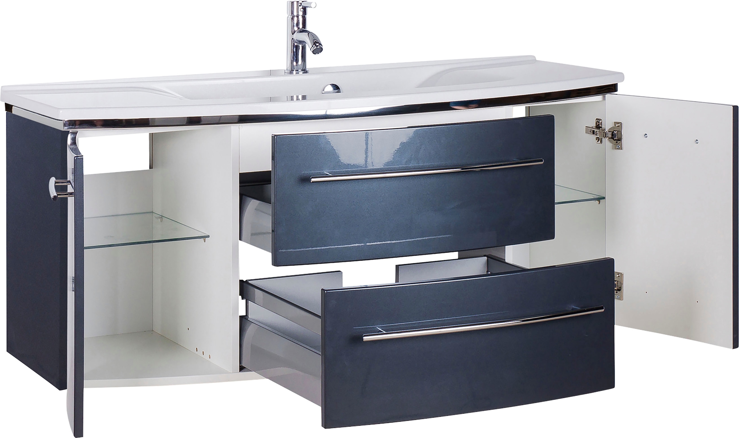 MARLIN Waschtisch »3040«, Breite 122 cm
