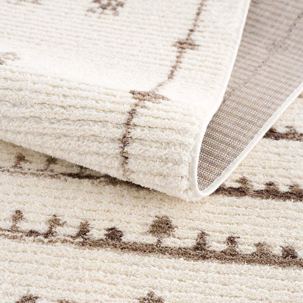 Carpet City Teppich »April 2308«, rechteckig, 10 mm Höhe, Läufer, weich durch Microfaser, Boho Ethno Look, Wohnzimmer