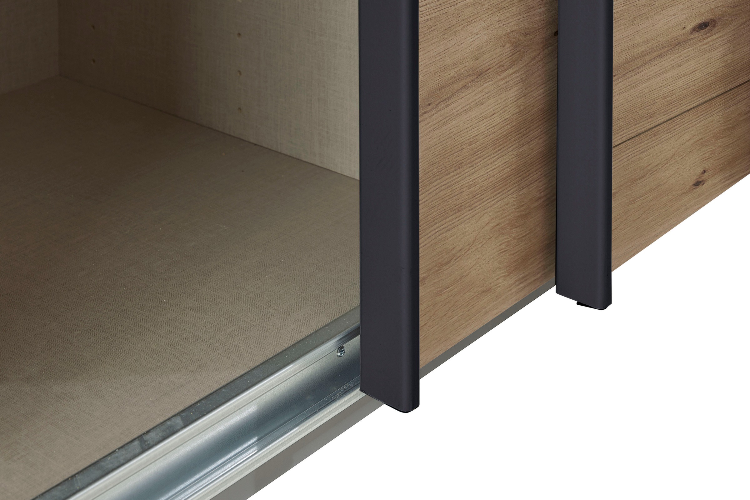 rauch Schwebetürenschrank »Kleiderschrank Schrank Garderobe TOPSELLER OTELI inkl. Inneneinteilung«, mit 3 Innenschubladen sowie zusätzlichen Einlegeböden MADE IN GERMANY