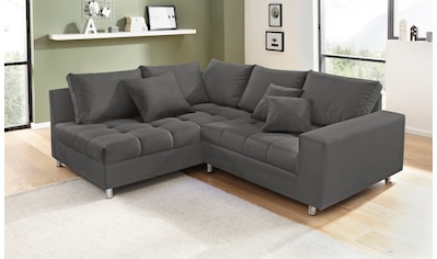 Nova Via Ecksofa, wahlweise mit Kaltschaum (140kg Belastung/Sitz), RGB-LED-Beleuchtung... kaufen Nova Via Ecksofa, wahlweise mit Kaltschaum (140kg Belastung/Sitz), RGB-LED-Beleuchtung... kaufen
