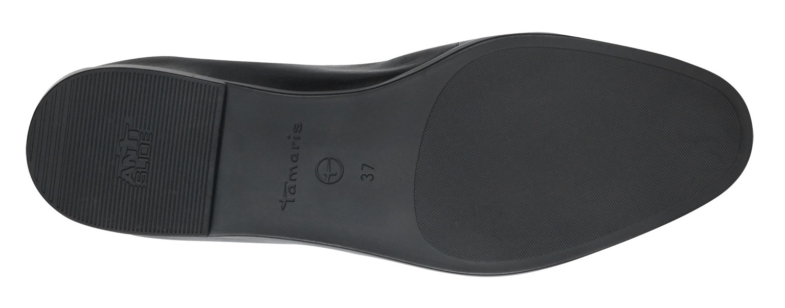 Tamaris Slipper, Blockabsatz, Businessschuh, mit klassischem Zierriegel