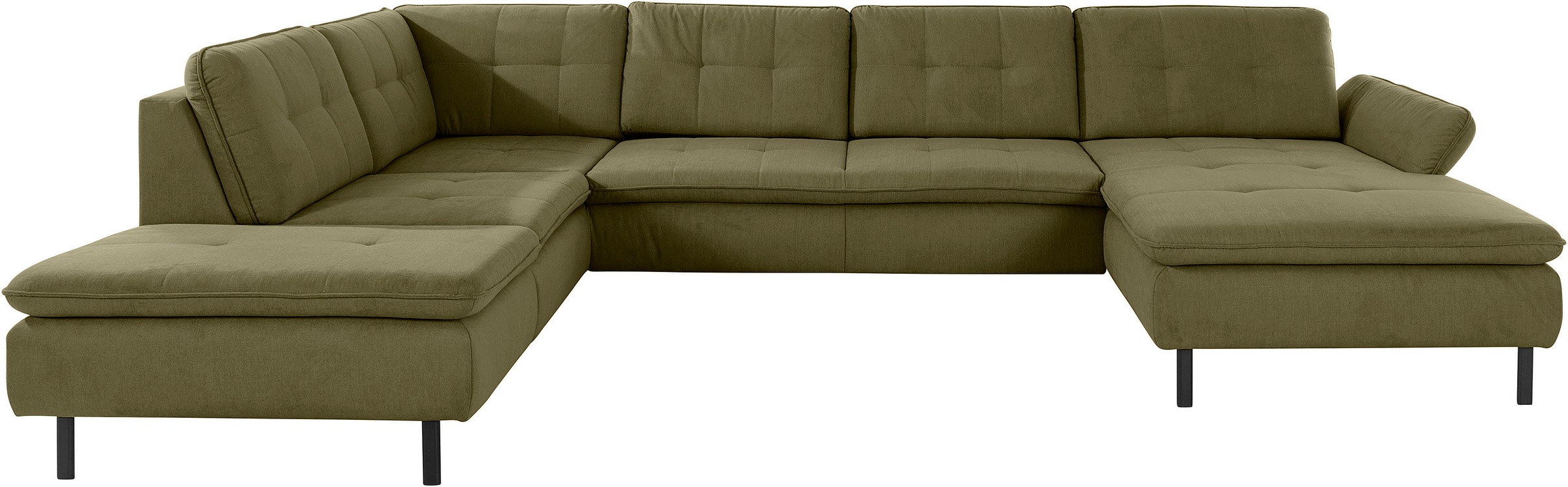 Home affaire Wohnlandschaft »Birkholm U-Form« Armlehnverstellung, auch in E günstig online kaufen