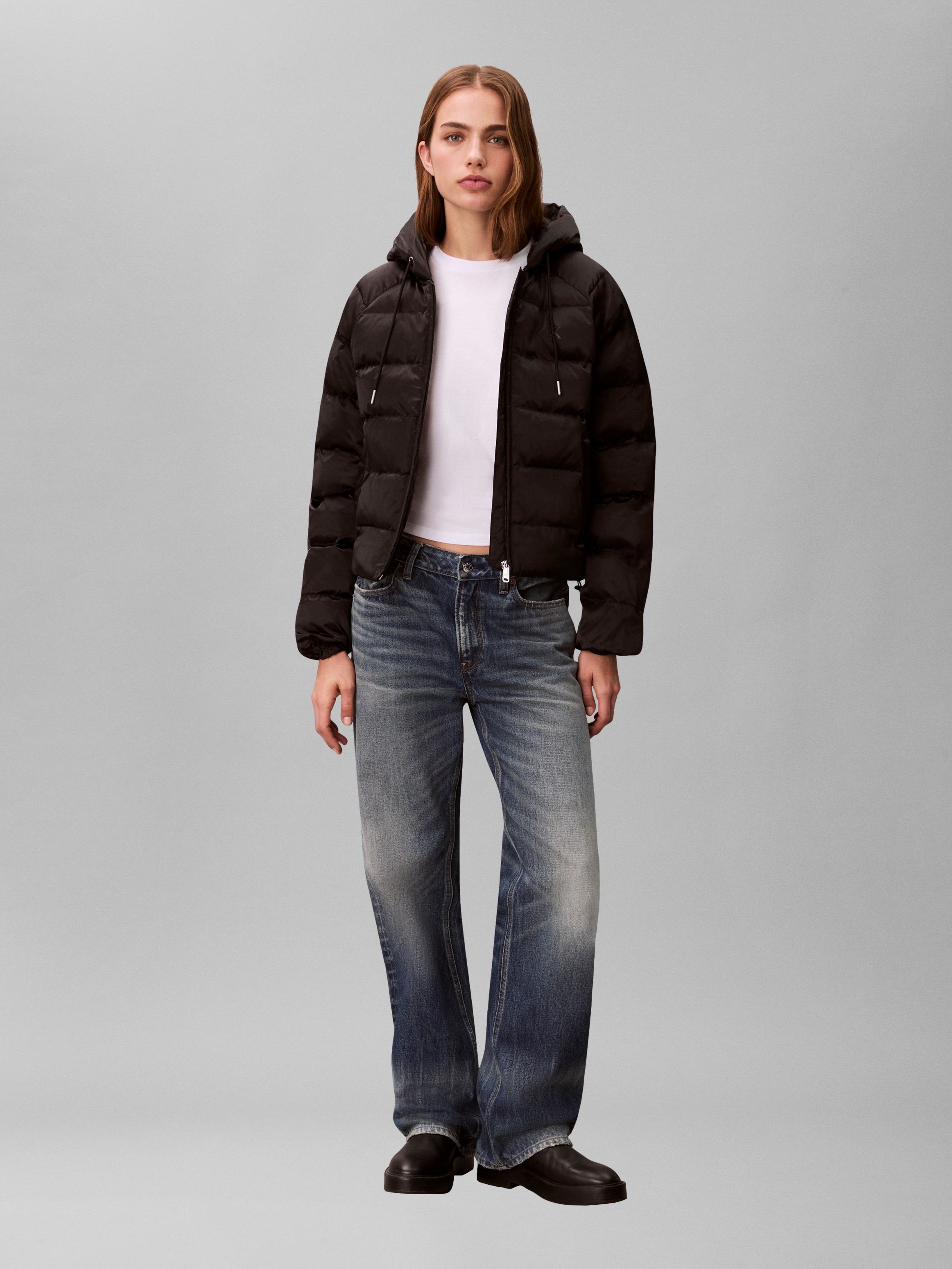 Calvin Klein Jeans Steppjacke mit Kapuze