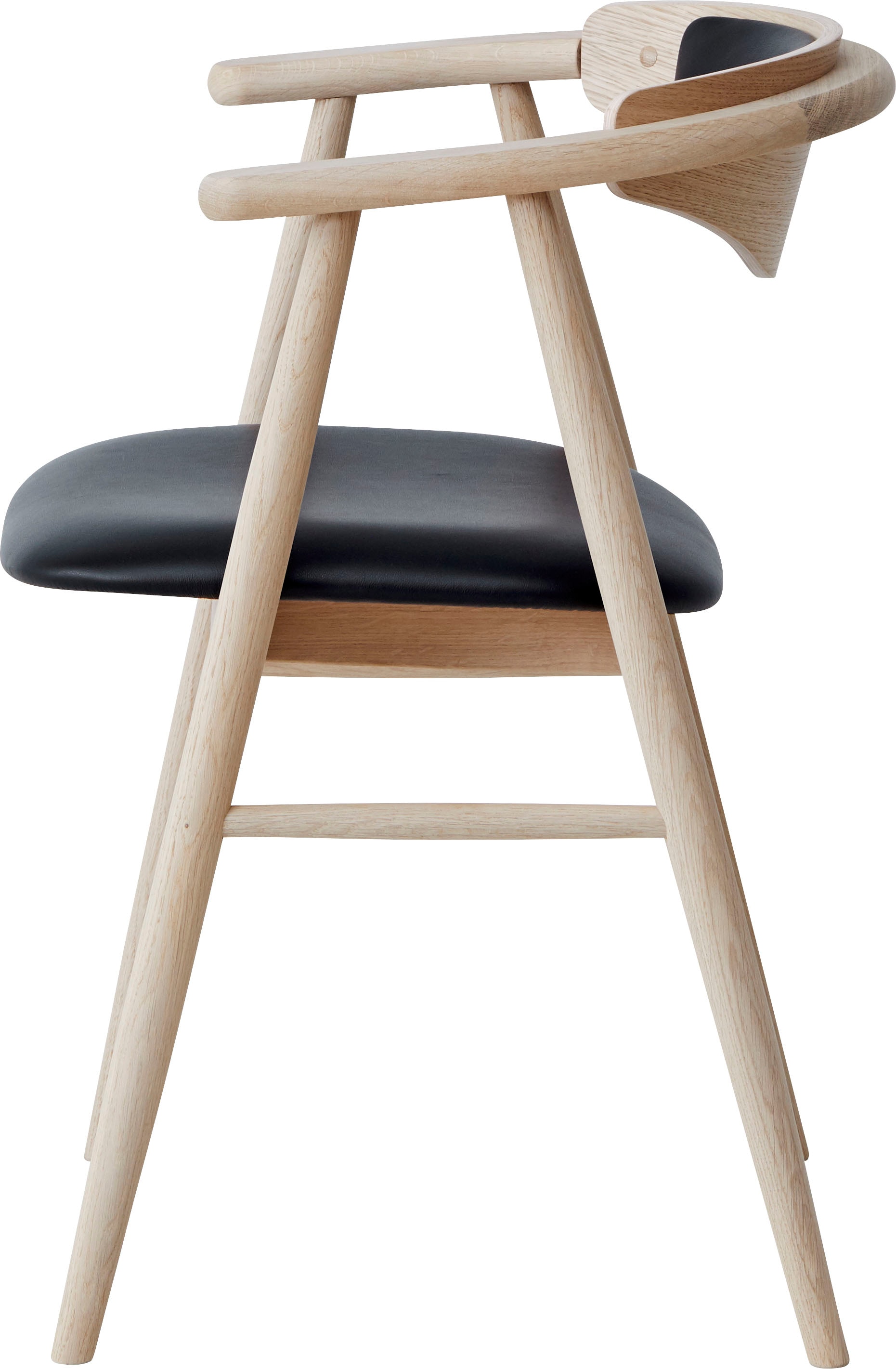und Hammel St., Leder Holzstuhl Rückenpolster aus Furniture by Tradition«, kaufen Hammel online Sitz »Findahl 2 Massivholz, mit (Set),