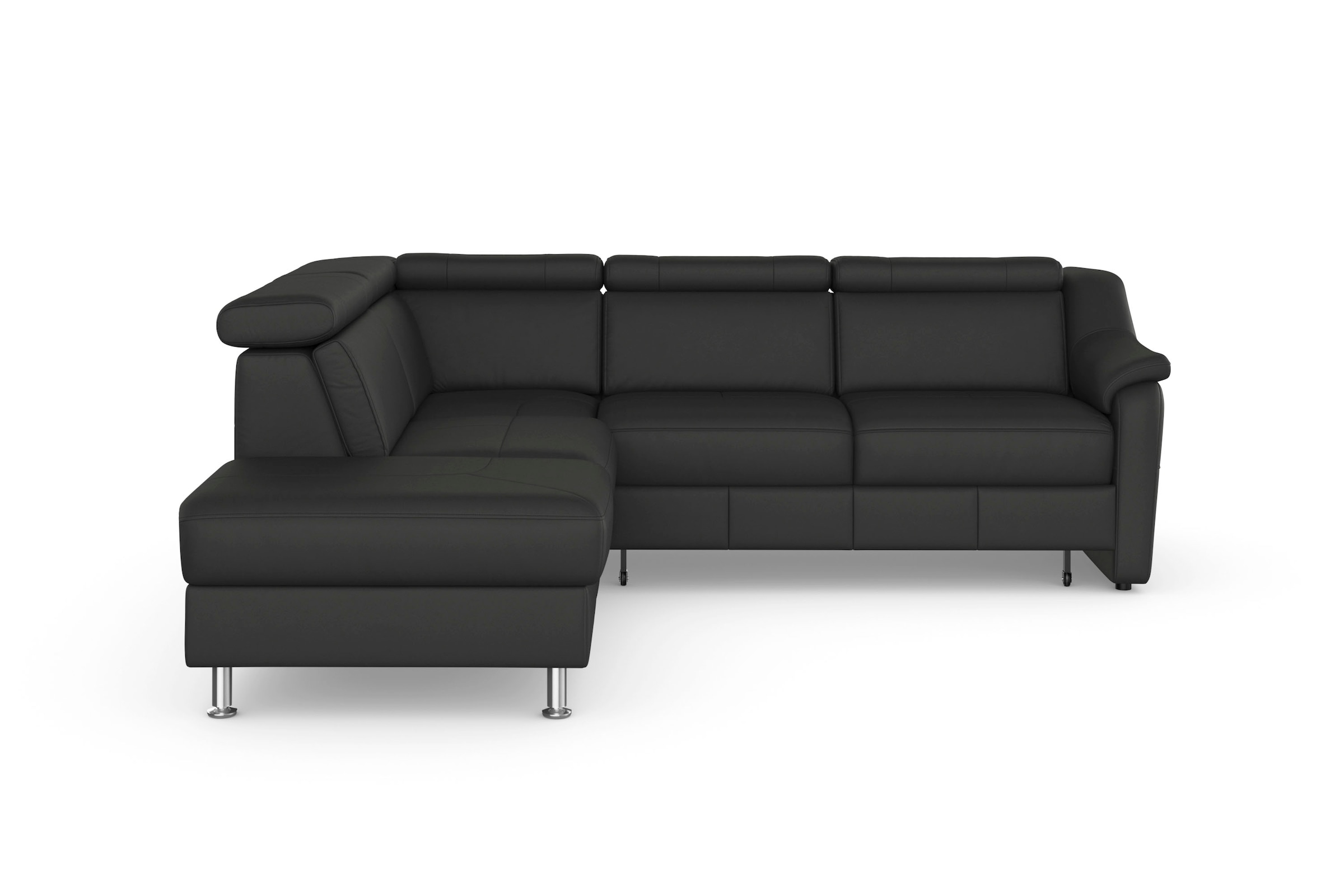 sit&more Ecksofa »Freetown L-Form«, inklusive Kopfteilverstellung und komfortablem Federkern