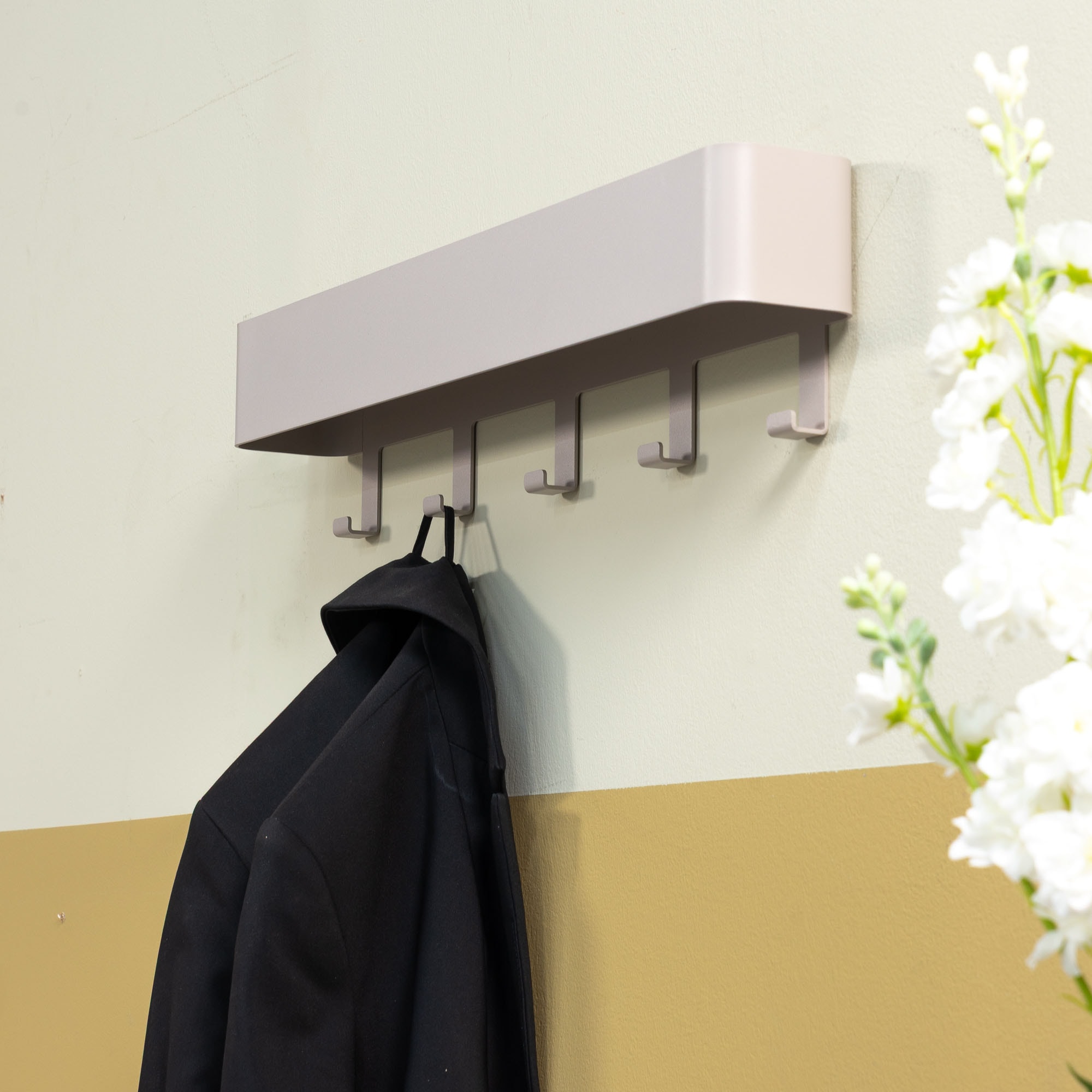 Spinder Design Garderobenhaken Metall, Breite 52 cm