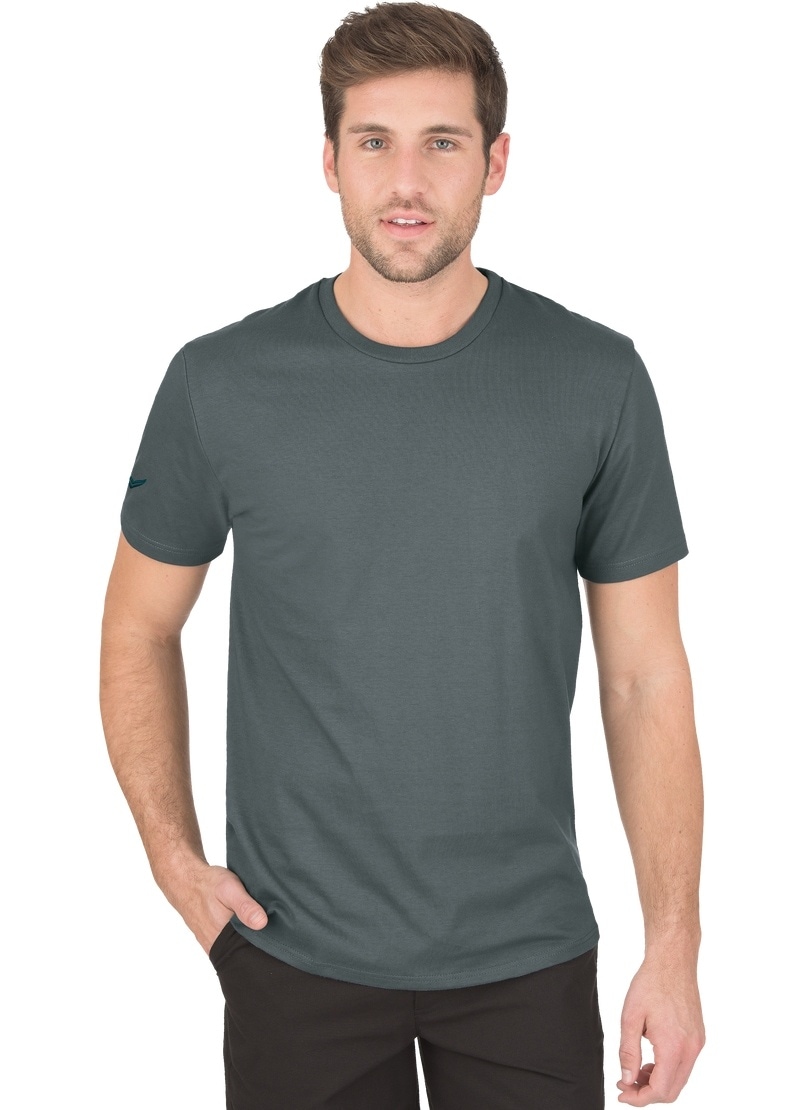 Trigema T-Shirt »TRIGEMA T-Shirt aus 100% Biobaumwolle«, (1 tlg.)