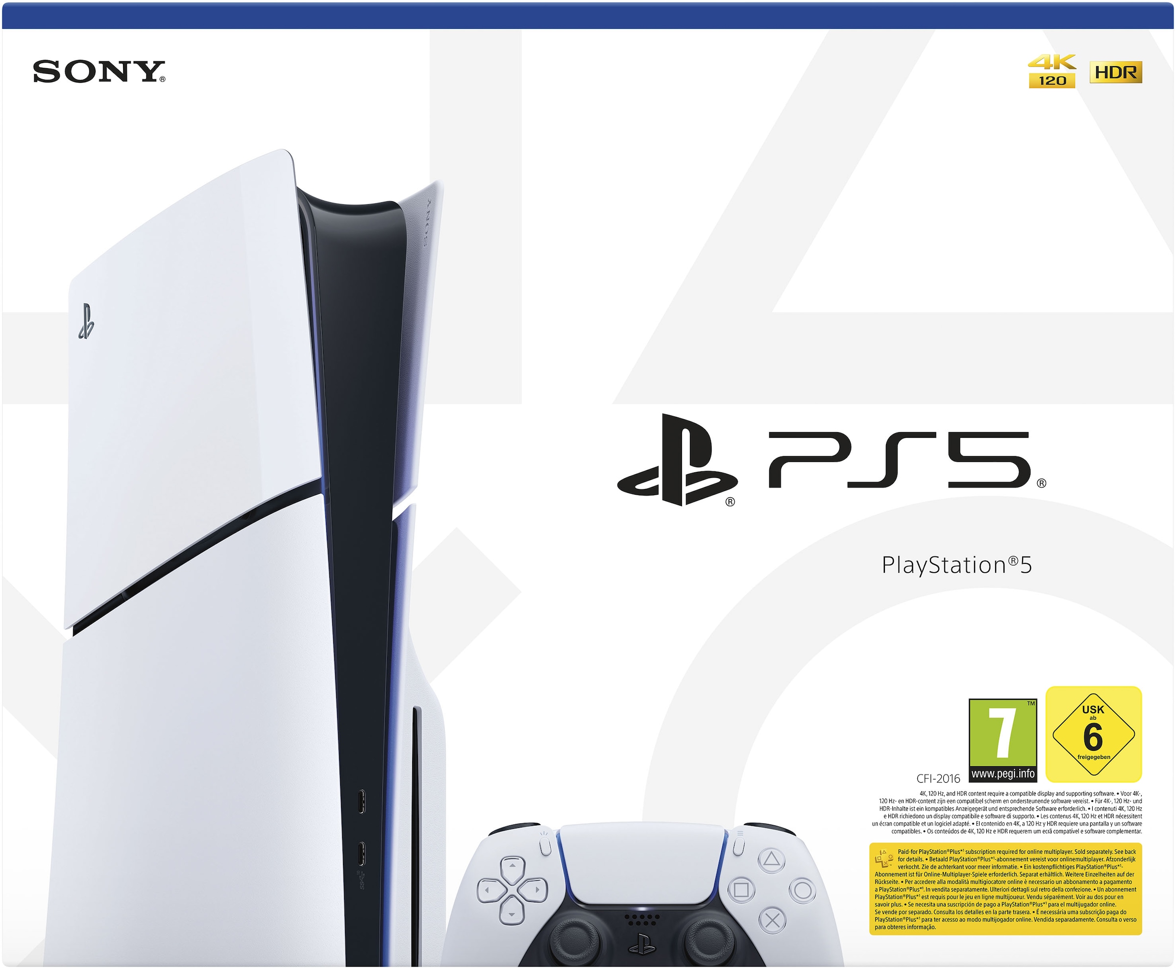 PlayStation 5 Spielekonsole »Disk Edition (Slim)«