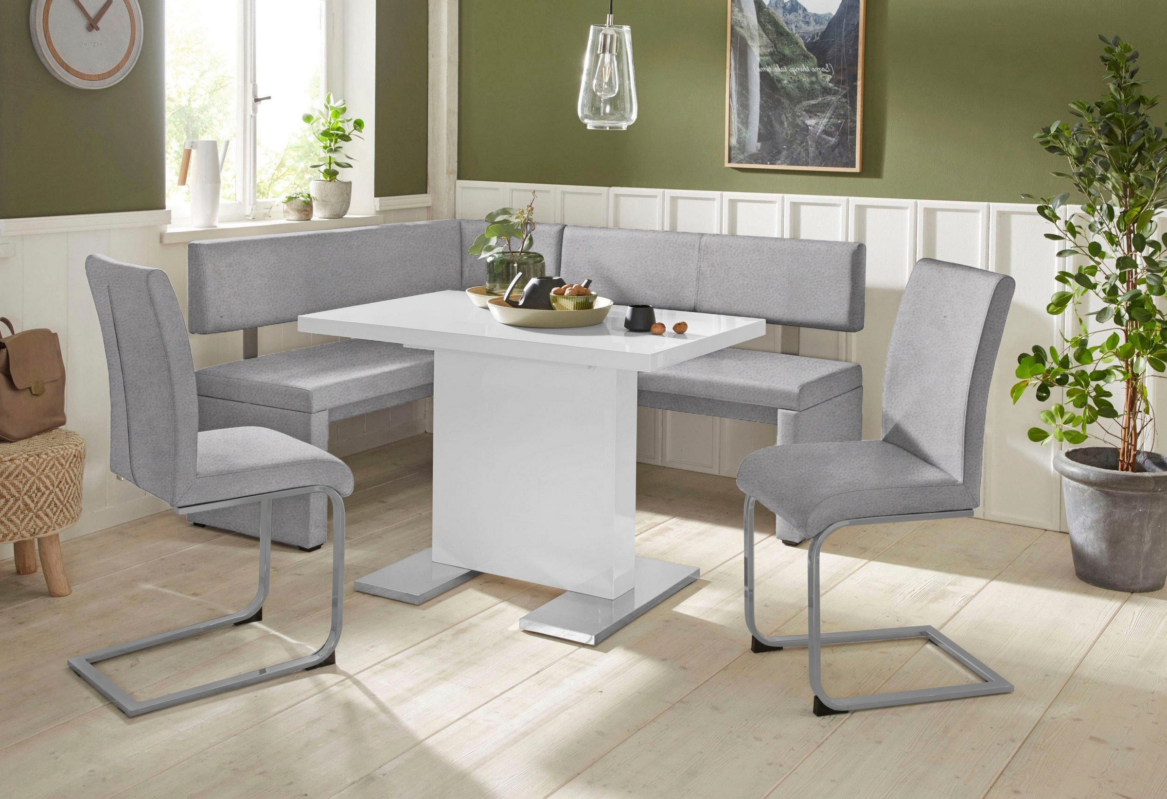 Home affaire Eckbank "Charissa" in 3 Größen, verschiedene Qualitäten günstig online kaufen