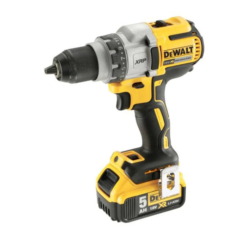 8. Bild von DeWalt Akku-Bohrschrauber »DCD991P2-QW (bürstenlos) 820 Watt, 18V«, max. Bohrleistung 55/15 mm, T STAK-Box, 2x 5 Ah Akkus