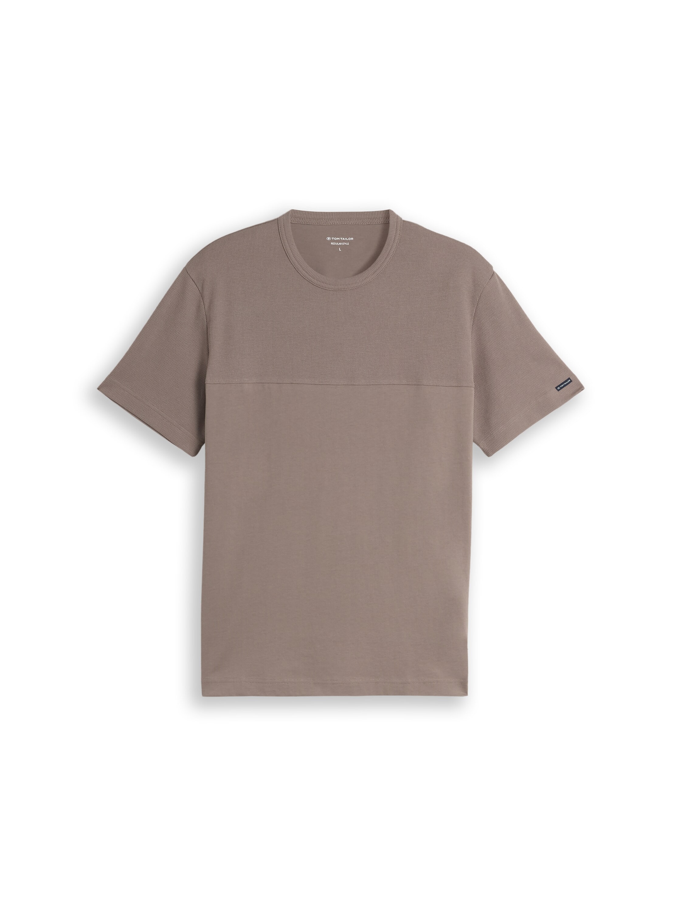 TOM TAILOR Kurzarmshirt Sommershirt mit Struktur-Details