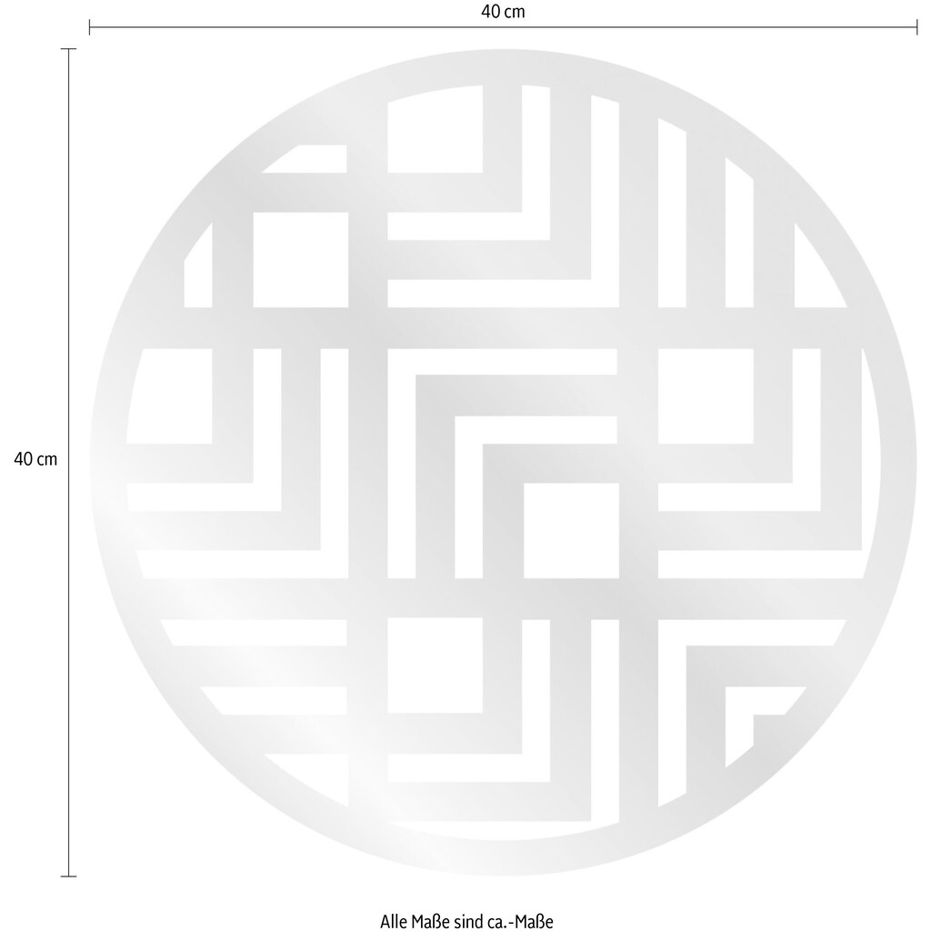 queence Dekospiegel »Muster VII«, Wandspiegel