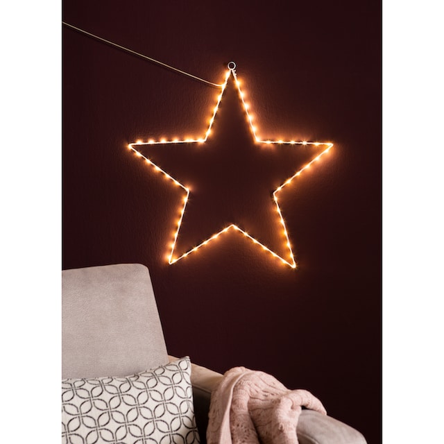 AM Design LED Stern, Weihnachtsstern aus Draht, mit Öse zum Aufhängen,Weihnachtsdeko  aussen auf Raten kaufen