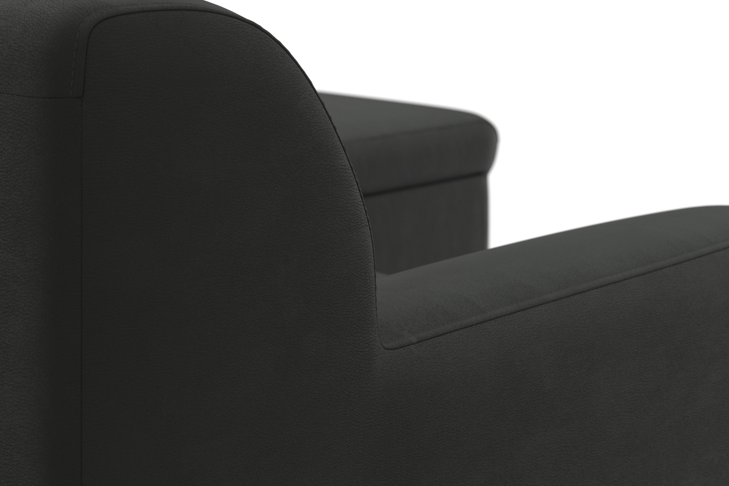 DOMO collection Ecksofa »Topper zeitlos elegant, kompakte Stellmaße, OTTOs Choice, L-Form«, mit Ottomane, wahlweise mit Schlaffunktion