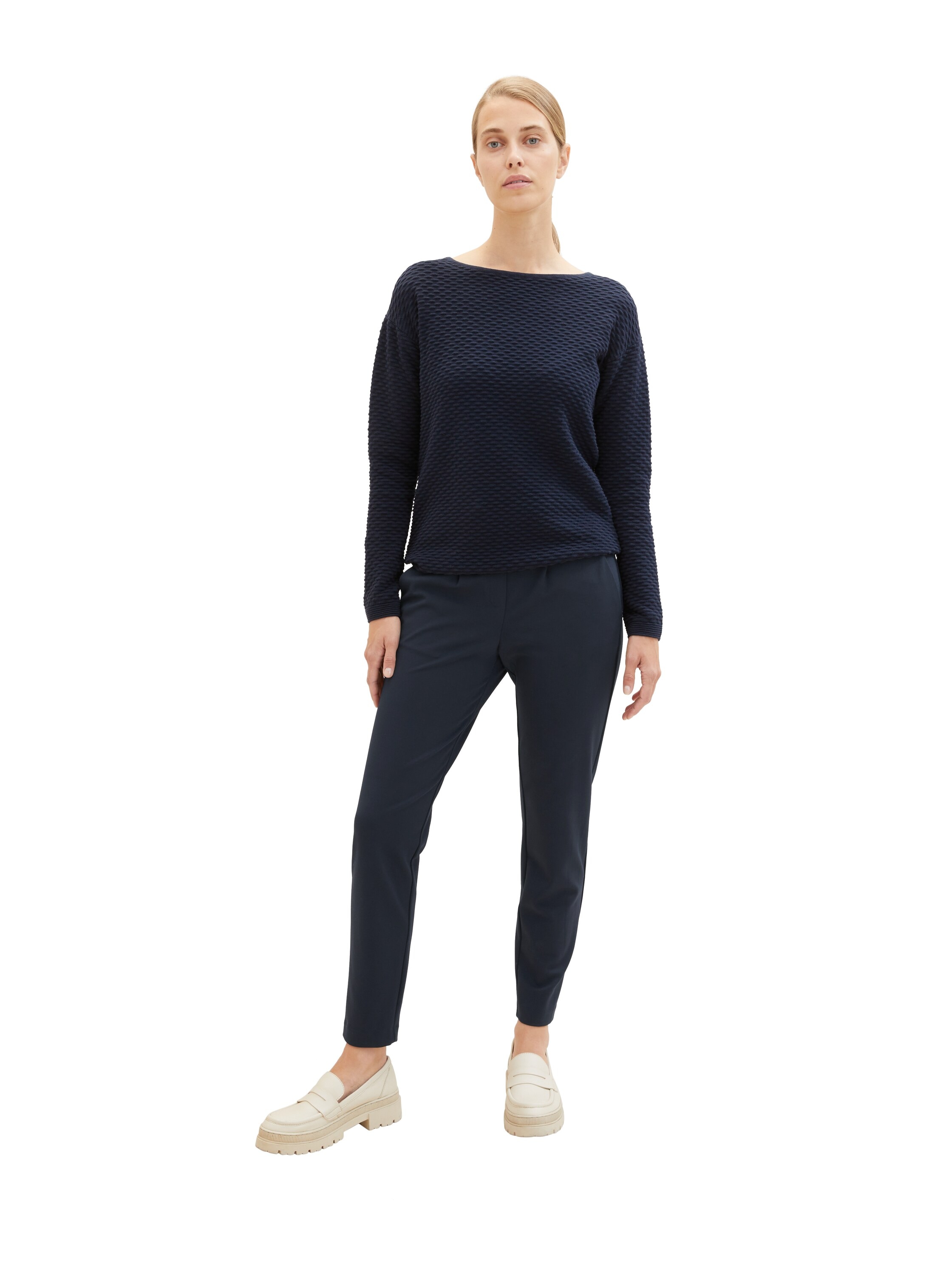 TOM TAILOR Jogger Pants  mit Bundfalten