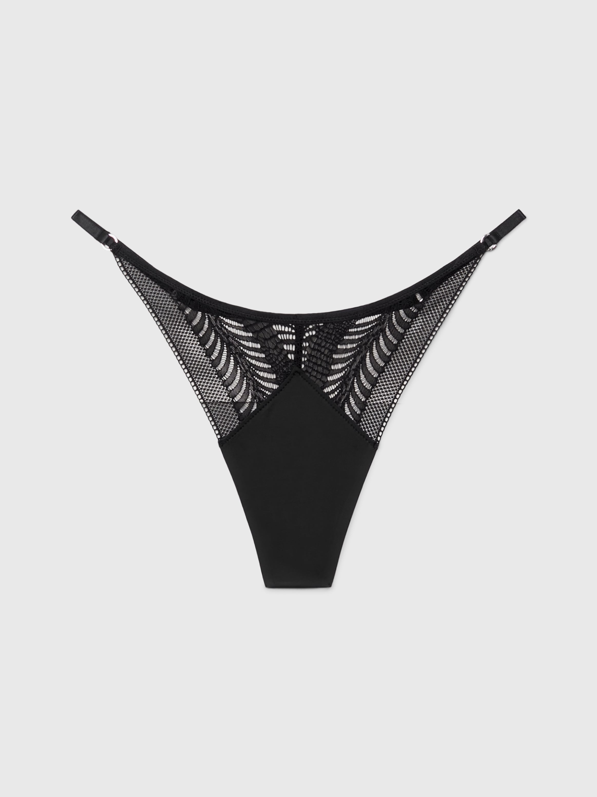Calvin Klein Underwear String »THONG«, mit Spitzeneinsatz