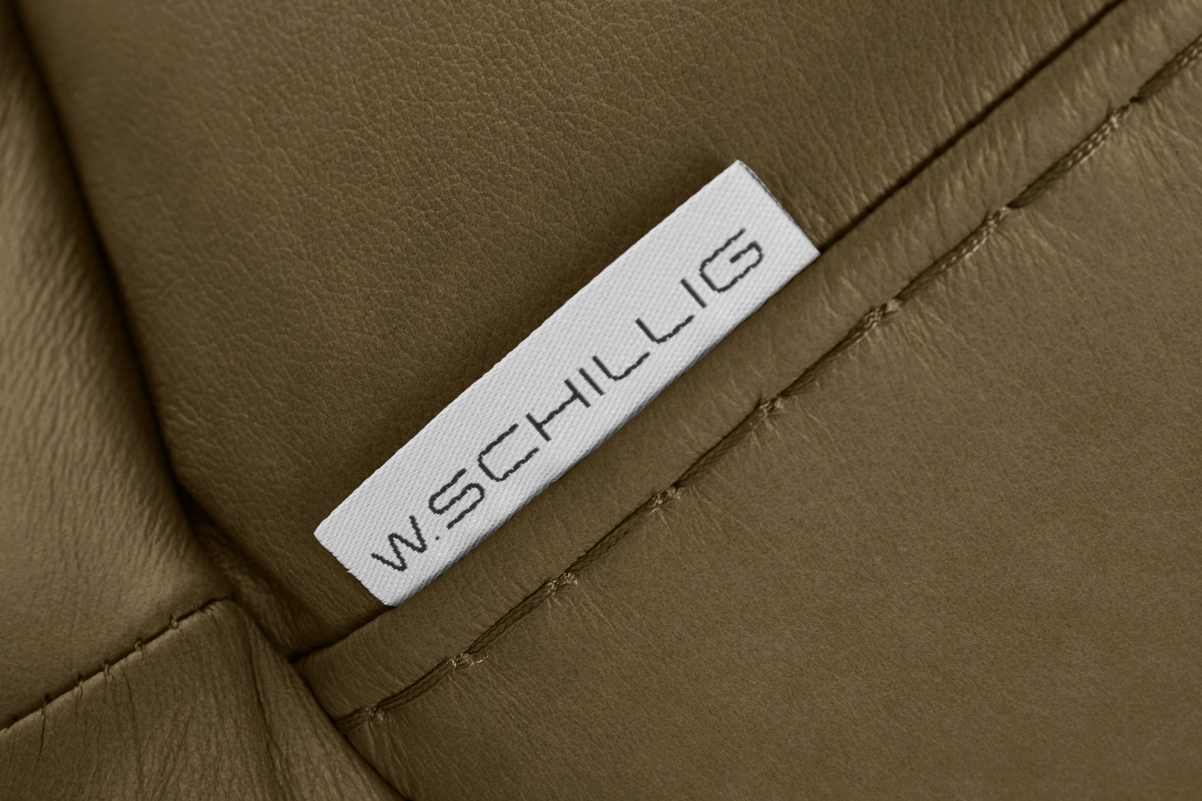 W.SCHILLIG 2,5-Sitzer »montanaa«, mit Metallfüßen in Bronze pulverbeschichtet, Breite 212 cm