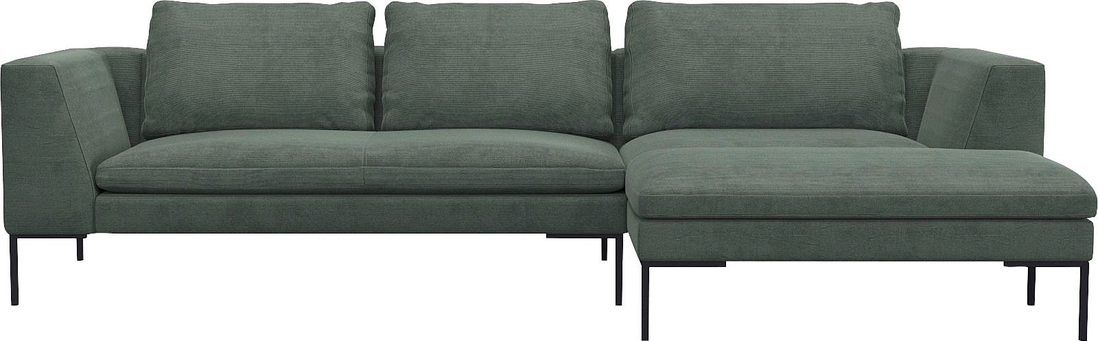 FLEXLUX Ecksofa »Loano, toller Sitzkomfort, L-Form«, modernes Sofa, frei im günstig online kaufen