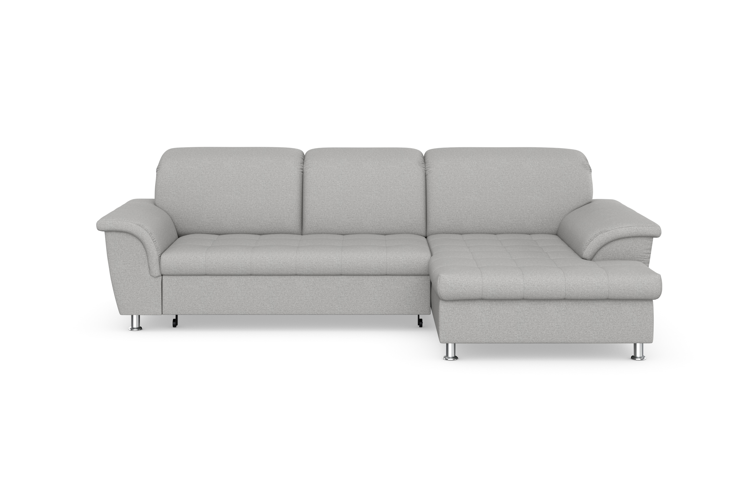 DOMO collection Ecksofa »Franzi Steppung im Sitzbereich B7T/H: 278/162/80 c günstig online kaufen