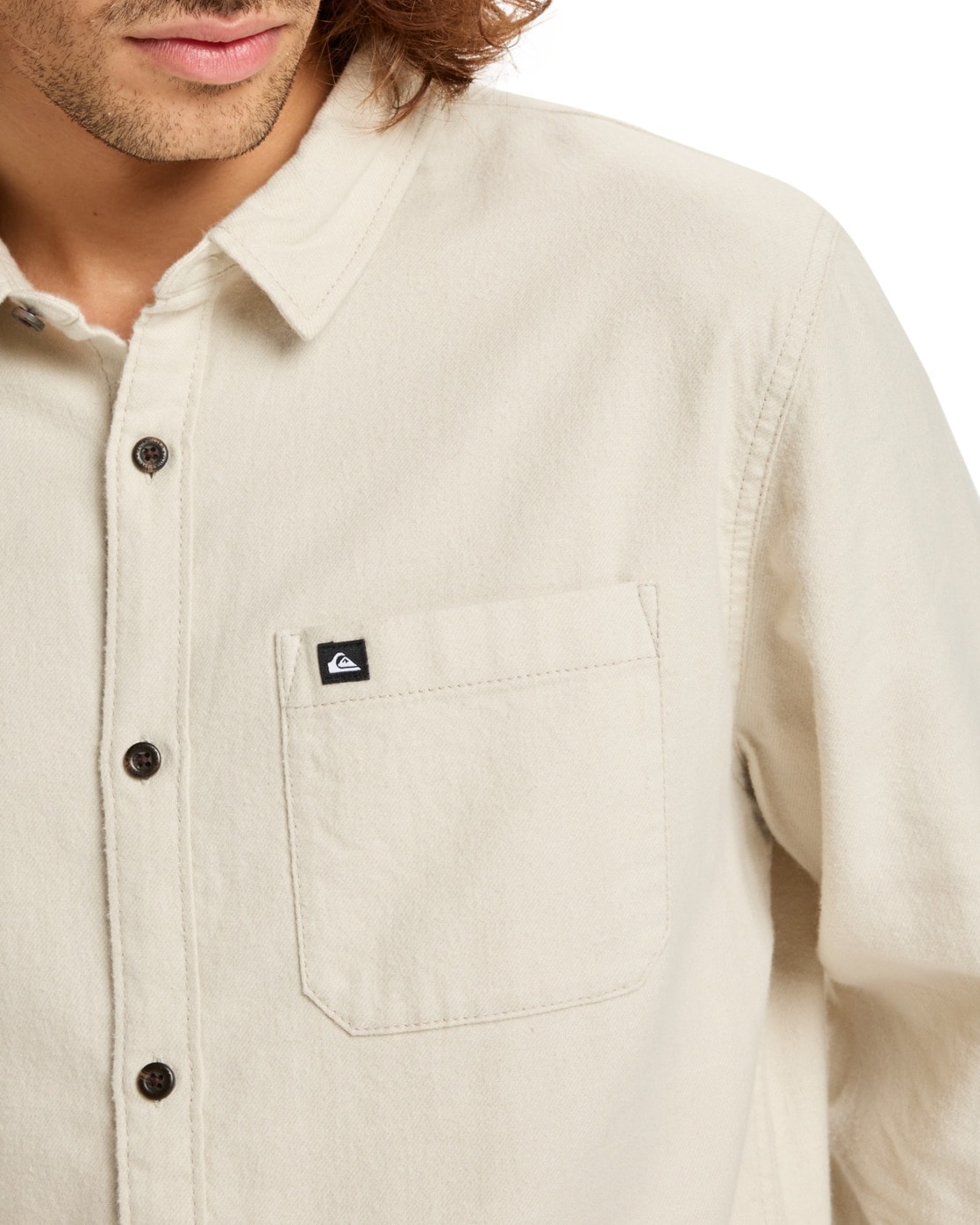 Quiksilver Langarmhemd »Motherfly Solid«