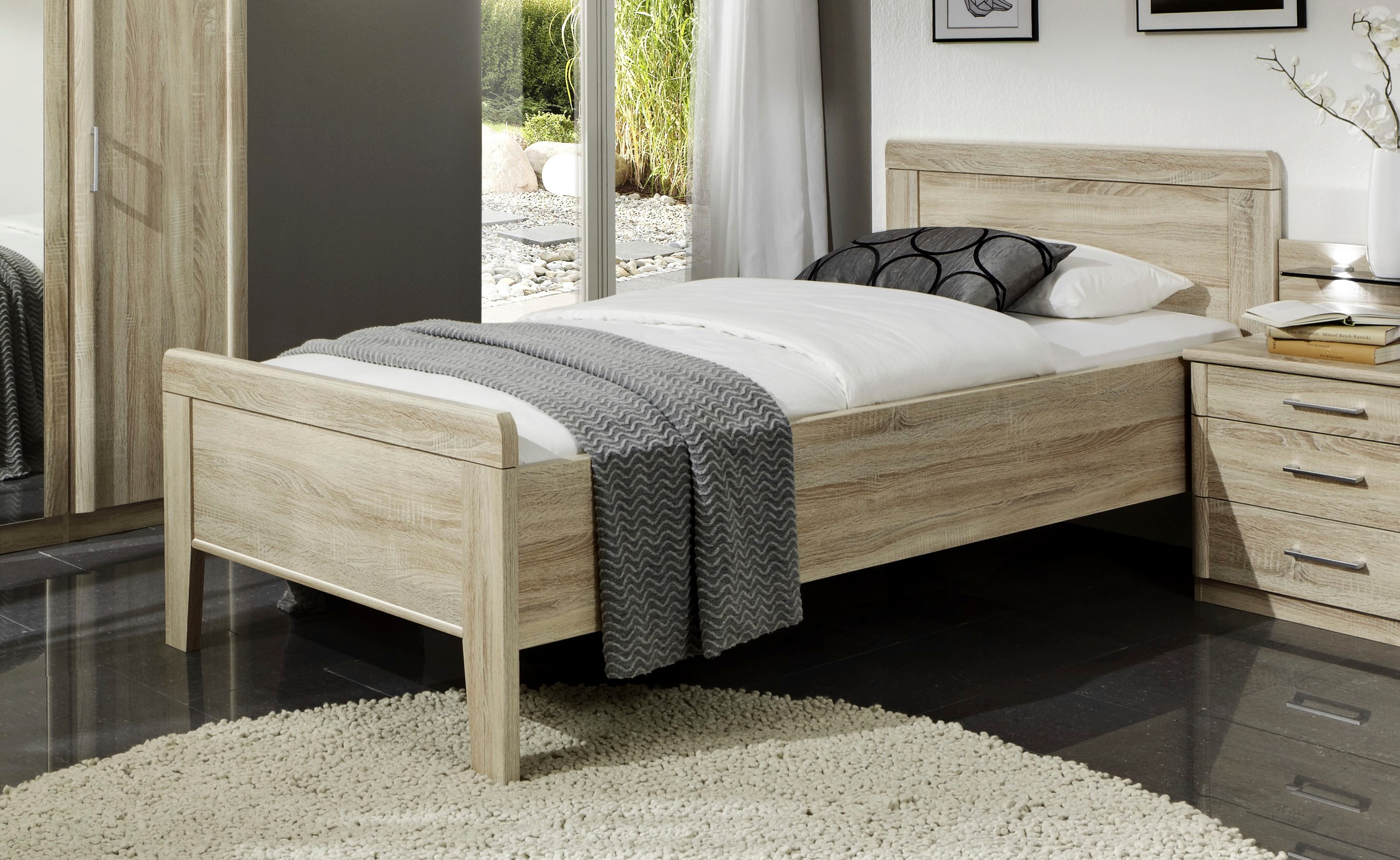 WIEMANN Holzbett »Meran« in Komforthöhe günstig online kaufen