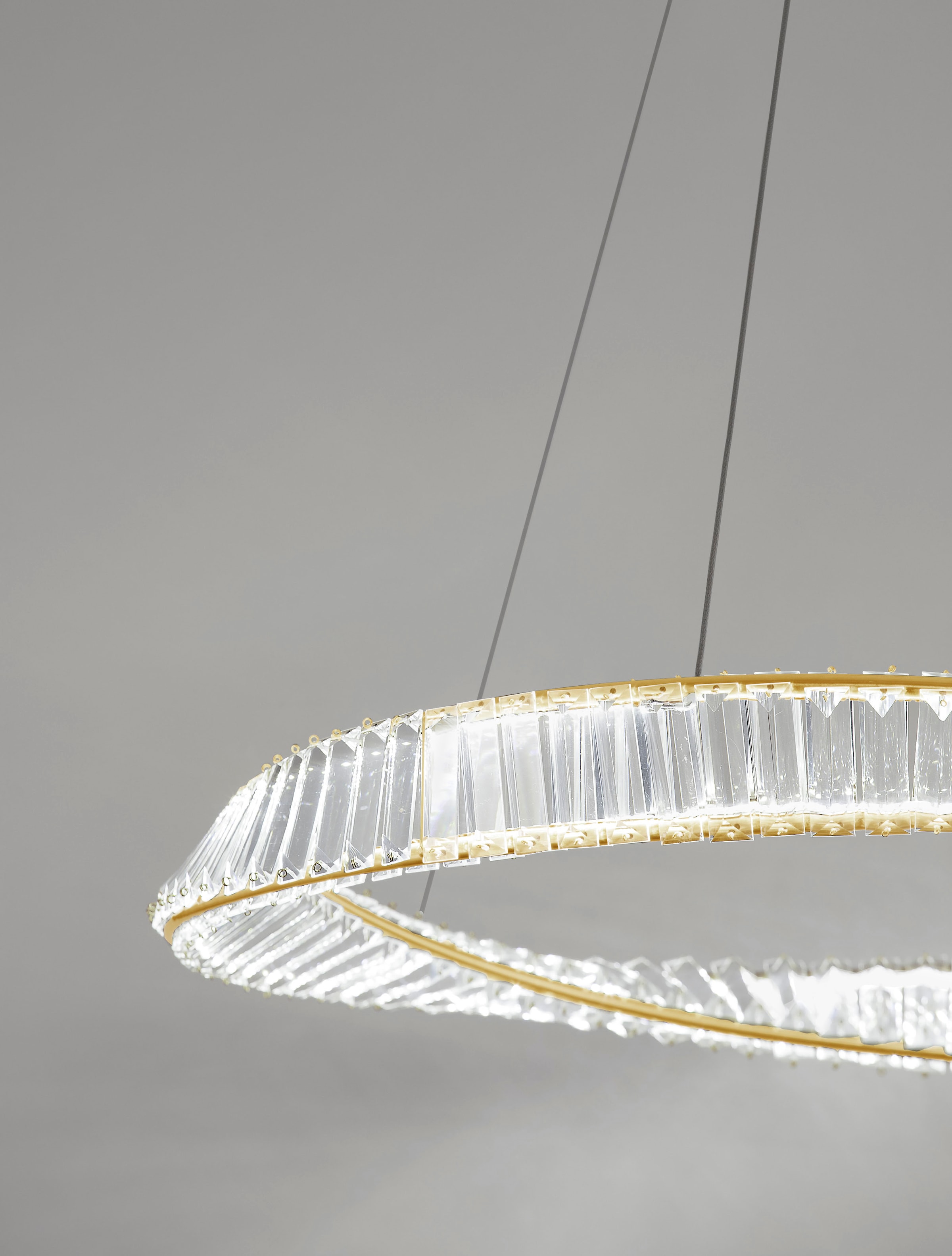 Nova Luce LED-Hängeleuchte »AURELIA«, 1 flammig, Leuchtmittel LED-Modul | LED fest integriert