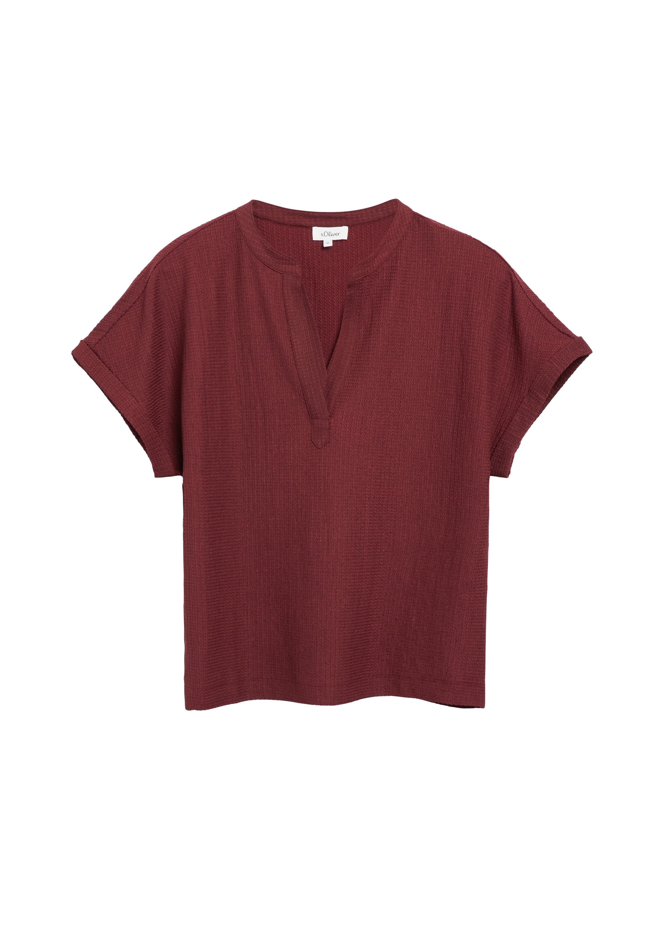 s.Oliver Blusenshirt Kurzarm Sommerbluse