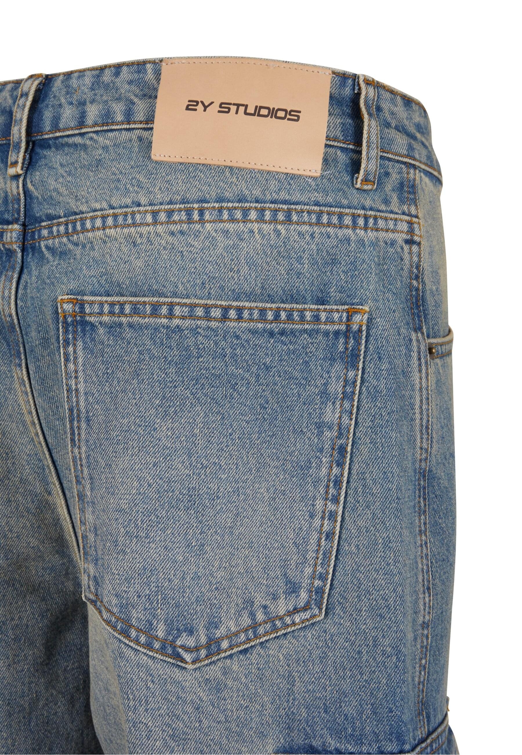 2Y Studios Bequeme Jeans »2Y Studios Vorin Cargo Baggy Jeans«