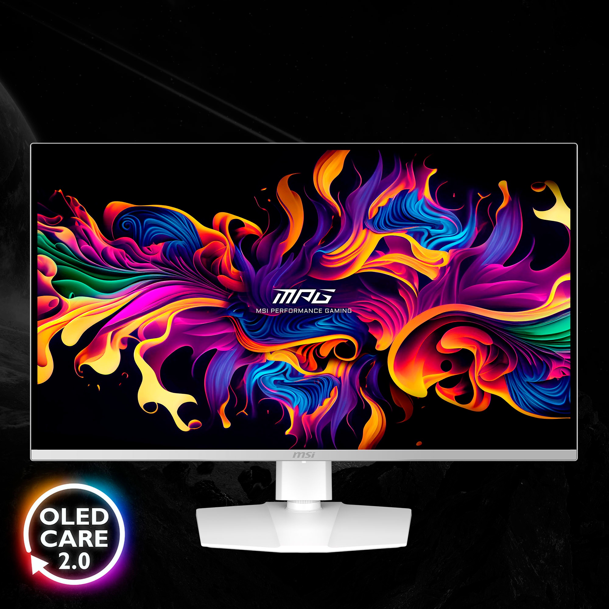 MSI Gaming-Monitor »MPG 321URXW-QD-OLED«, 80 cm/32 Zoll, 3840 x 2160 px, 4K Ultra HD, 0,03 ms Reaktionszeit, 240 Hz