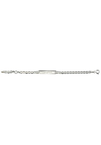 Firetti Silberarmband »ID-Armband mit Gravur, glänzende Stegpanzerkettengliederung« kaufen