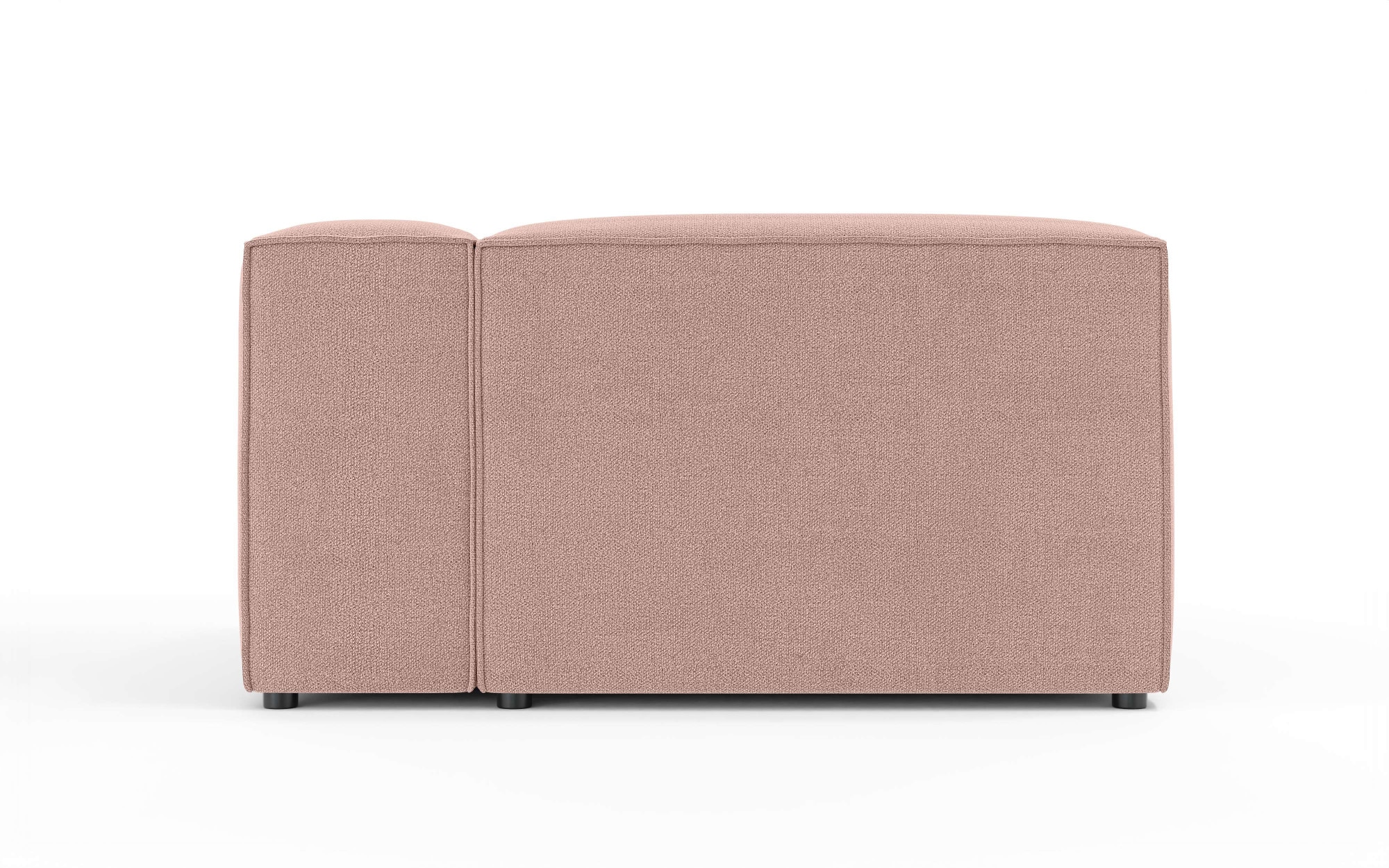 INOSIGN Ottomane »XL HAILY links/rechts bestellbar, extra tief, Maße B/T/H: 130/160/72cm«, als Modul oder separat verwendbar, für individuelle Zusammenstellung