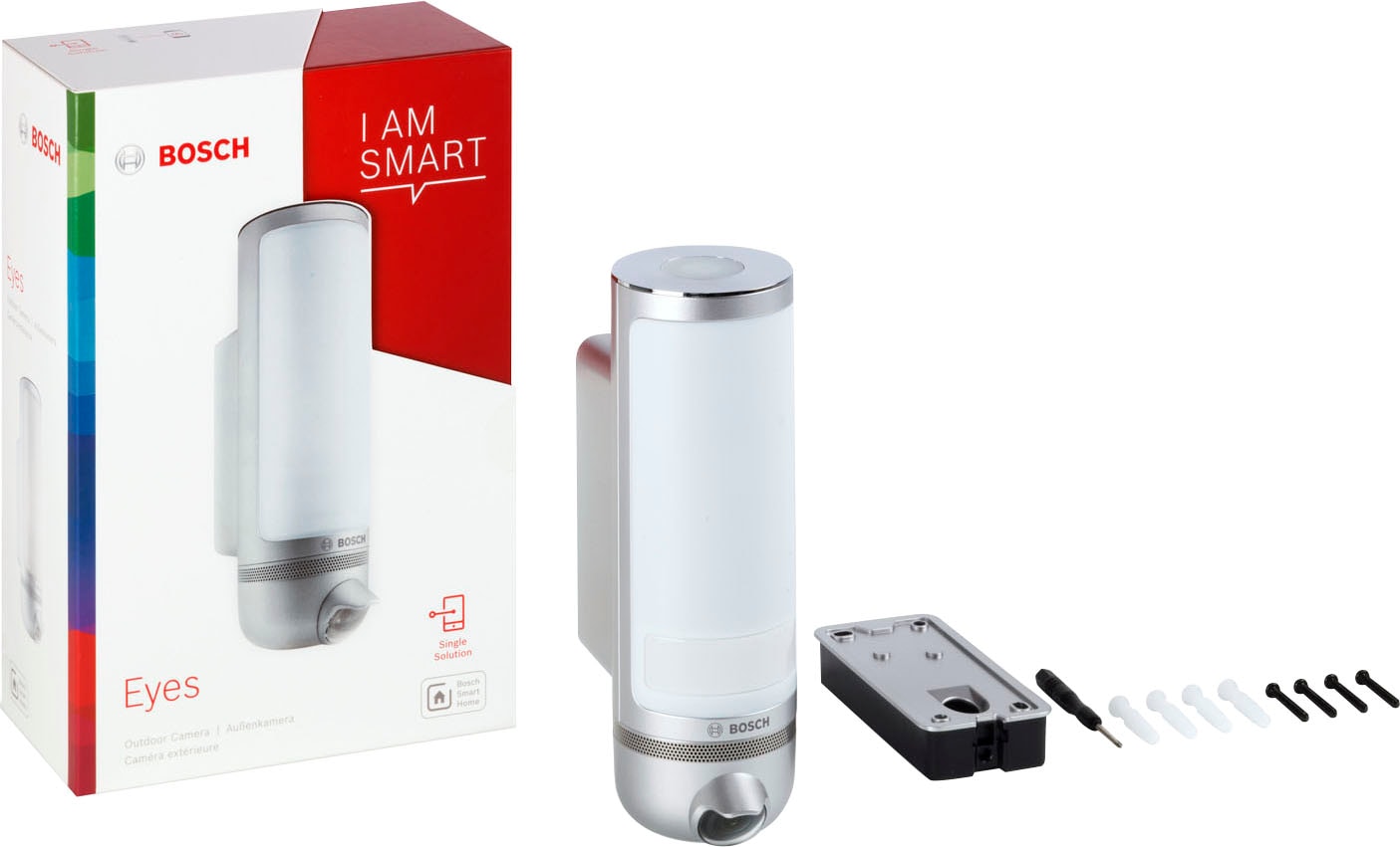 BOSCH Überwachungskamera »Bosch Smart Home - smarte Außenkamera Eyes«, Innenbereich-Außenbereich