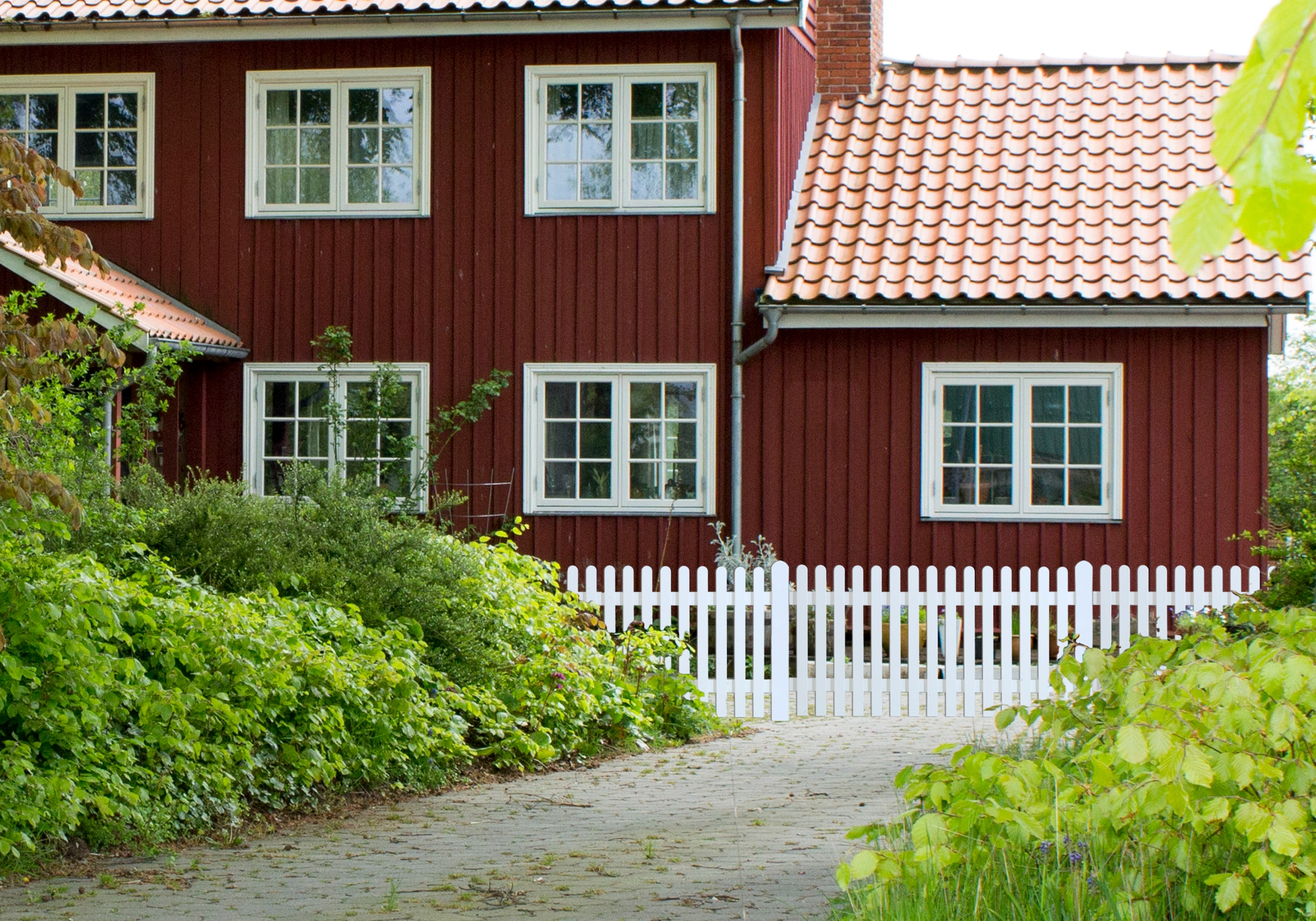 PLUS Gartenzaun »Retro«, Höhe: 80 cm, Gesamtlänge: 4,78 bis 23,62 m, zum Einbetonieren