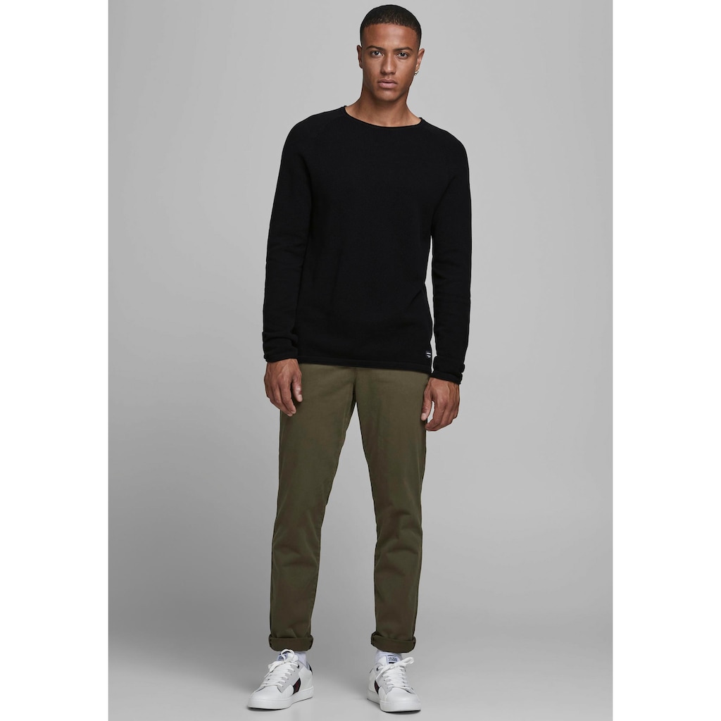 Jack & Jones Rundhalspullover »HILL KNIT«