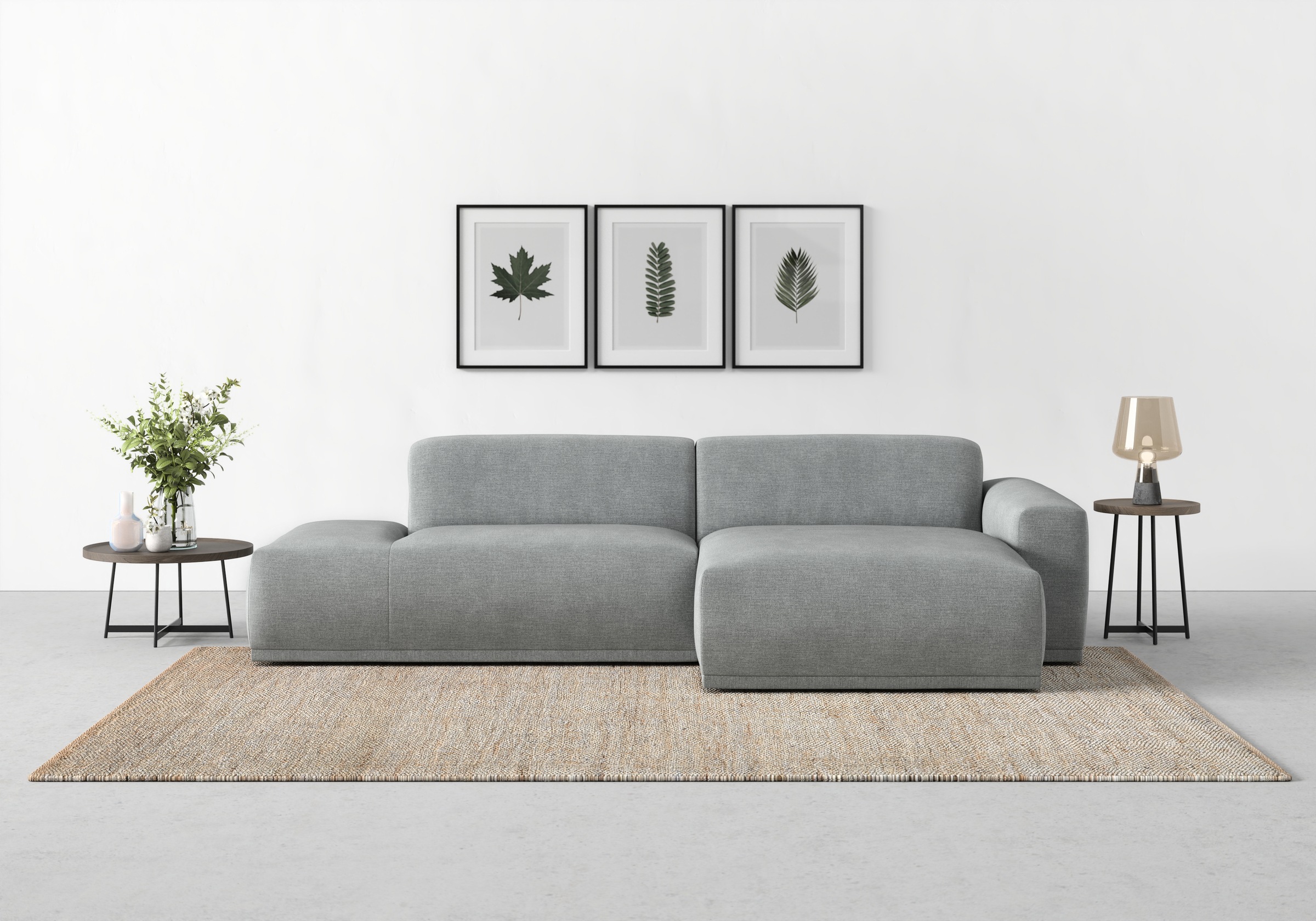 TRENDMANUFAKTUR Ecksofa »Braga, mit hochwertigem Kaltschaum, L-Form, in Cor günstig online kaufen