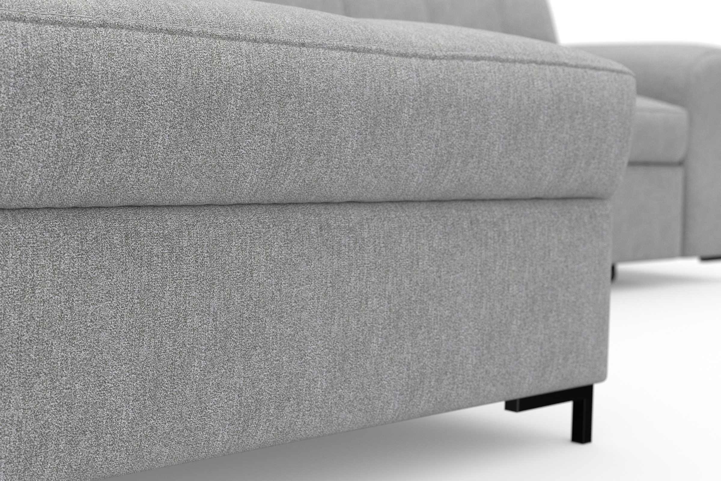 INOSIGN Ecksofa »Balme L-Form«, Inkl. Zierkissen, wahlweise mit Bettfunktion