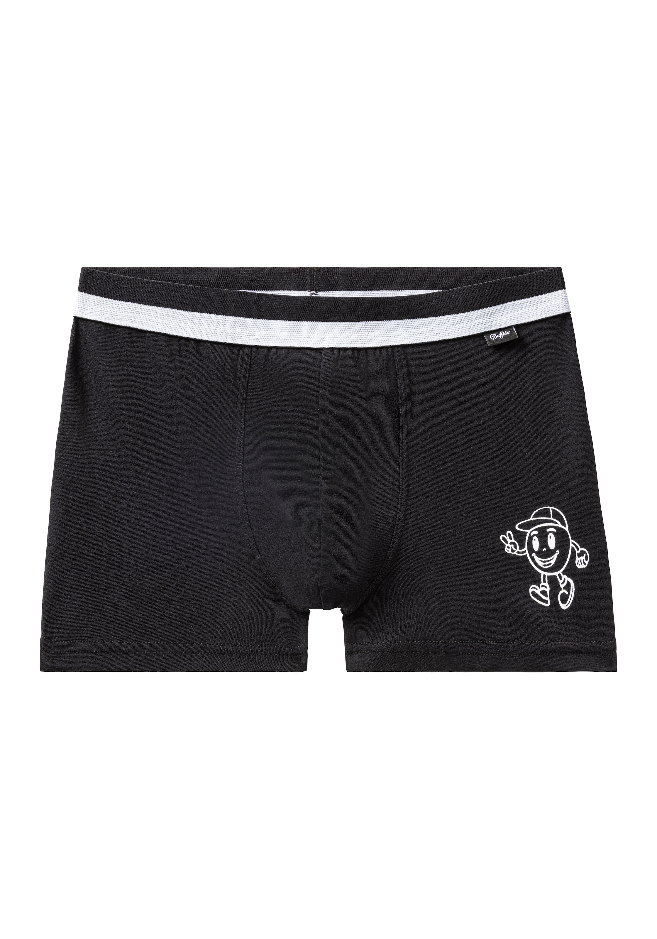 Buffalo Boxer »Boxershorts für Jungen« Packung, 4 Stk. mit witzigen Icons bedruckt