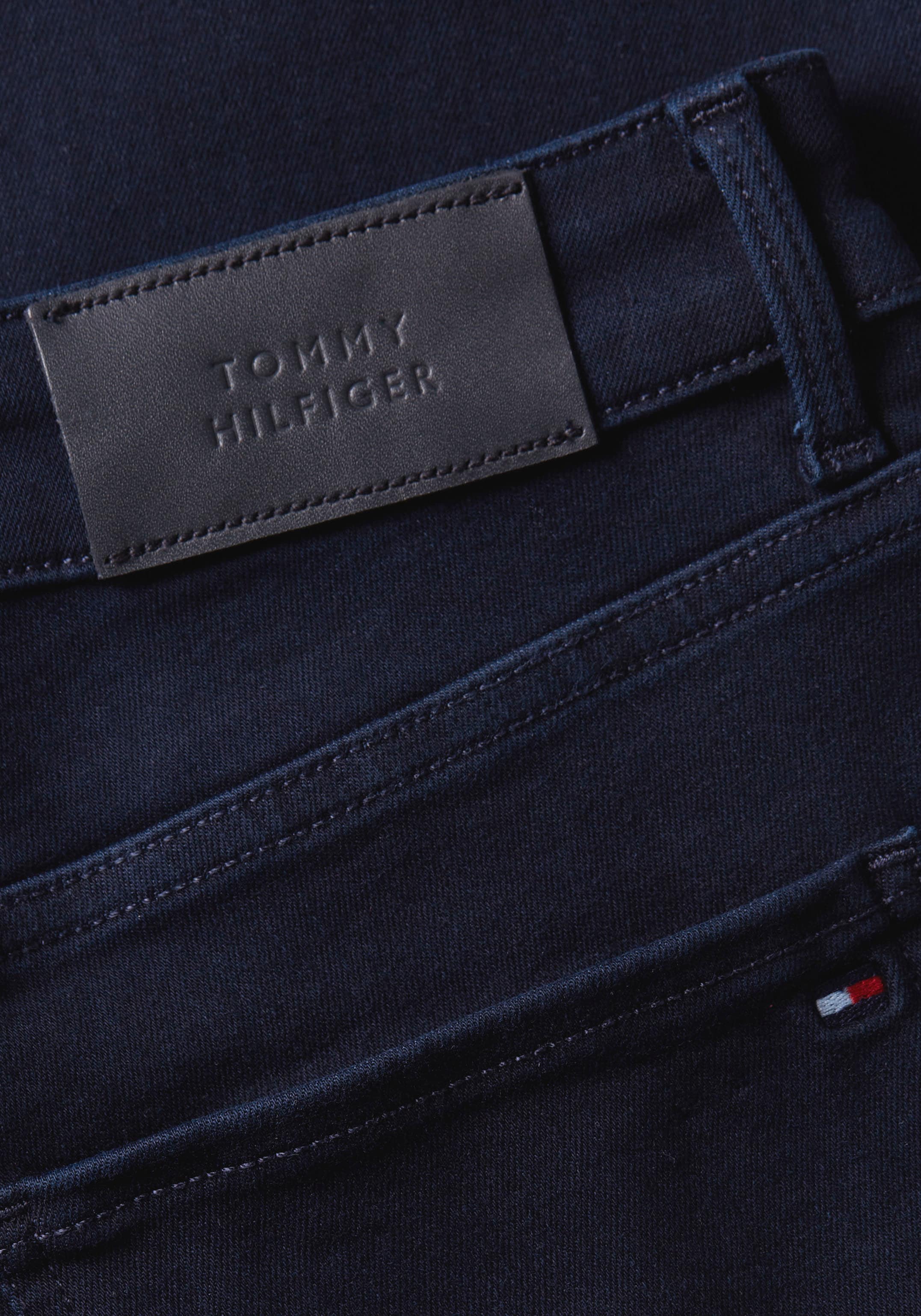 Hilfiger SKINNY U kaufen Hilfiger Tommy Skinny-fit-Jeans HARLEM »TH Tommy FLEX mit HW«, Logo-Badge