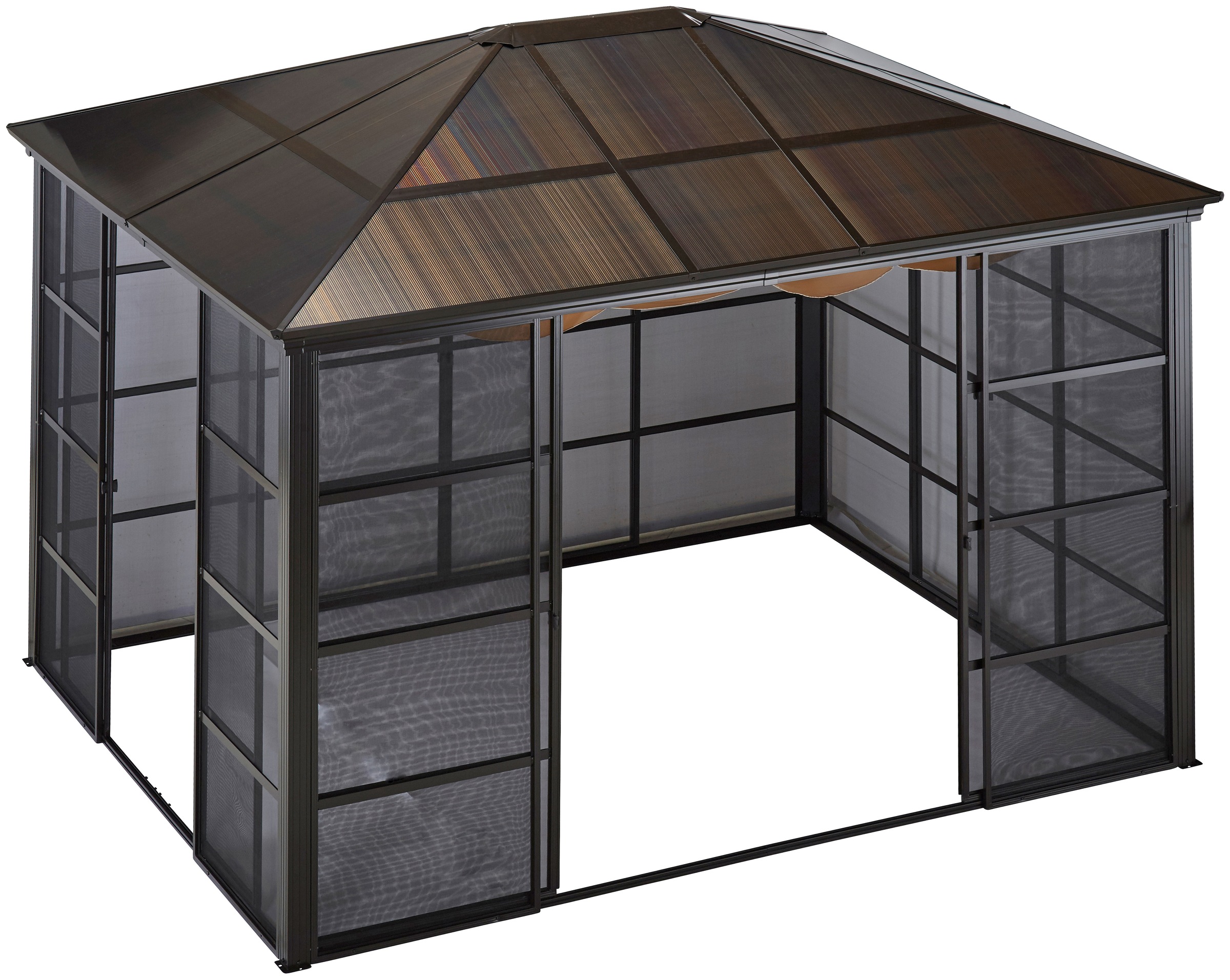 KONIFERA Pavillon »Antigua«, (Set), BxT: 300x365 cm, inkl. Sonnensegel