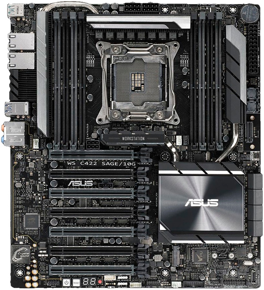 Asus Mainboard »WS C422 SAGE/10G«