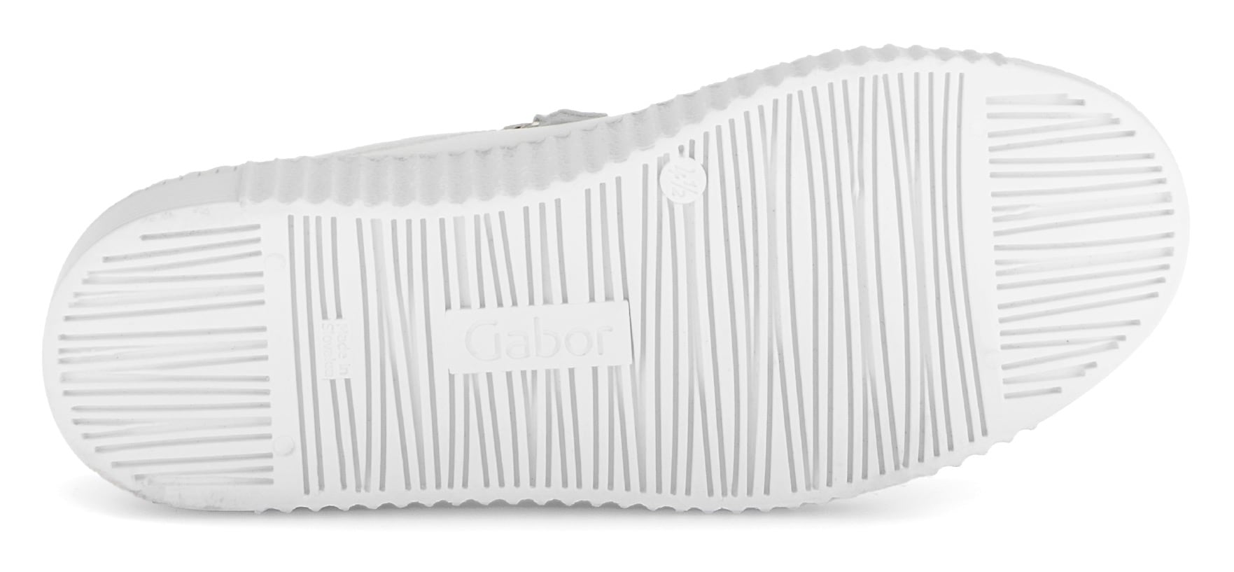 Gabor Plateausneaker, Freizeitschuh, Halbschuh, Schnürer mit edlen Schmuck-Motiven