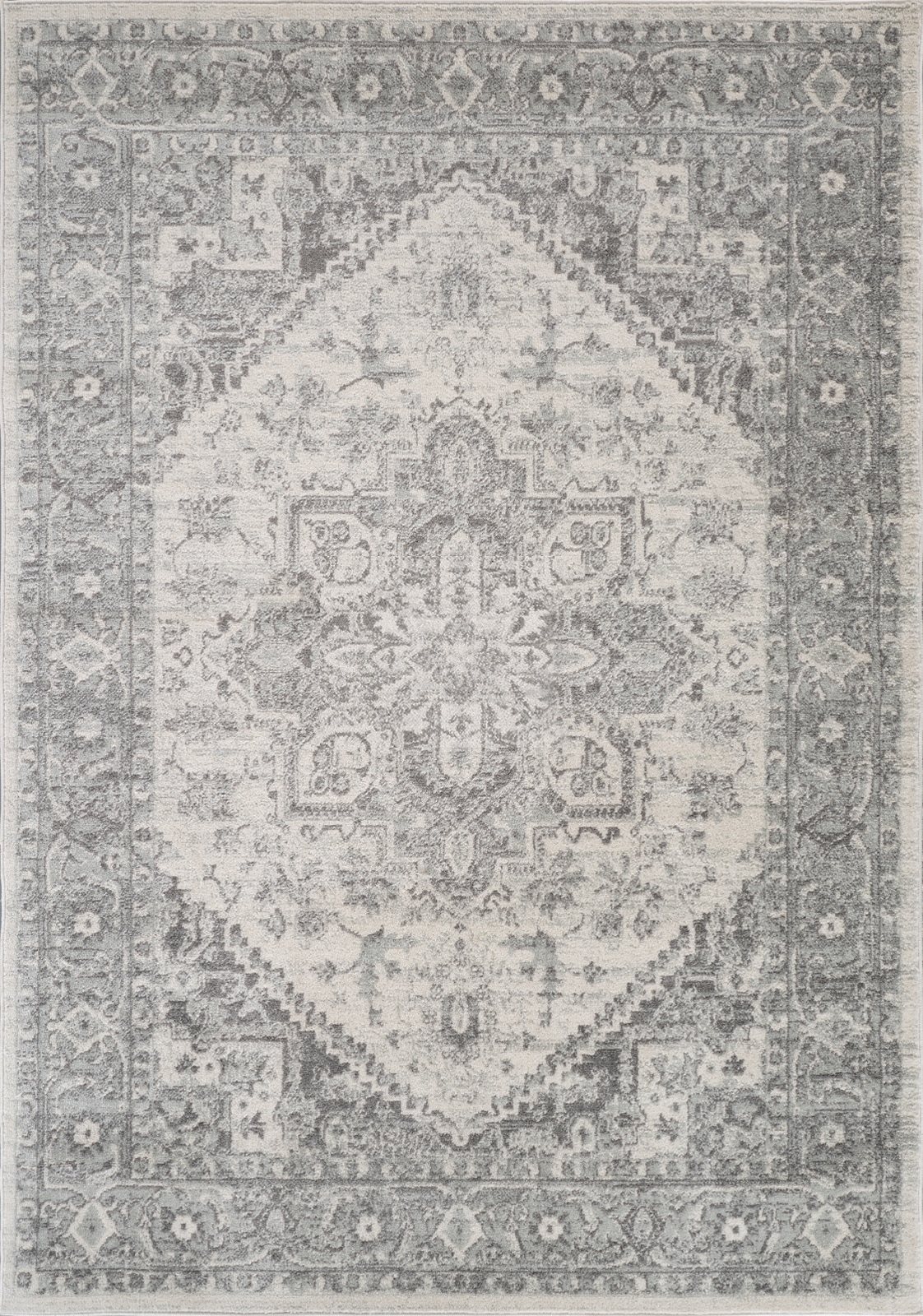 Livabliss Teppich »MENDOZA«, rechteckig, 8 mm Höhe, Vintage Orientteppich, Kurzflor Boho Wohnzimmerteppich, Läufer
