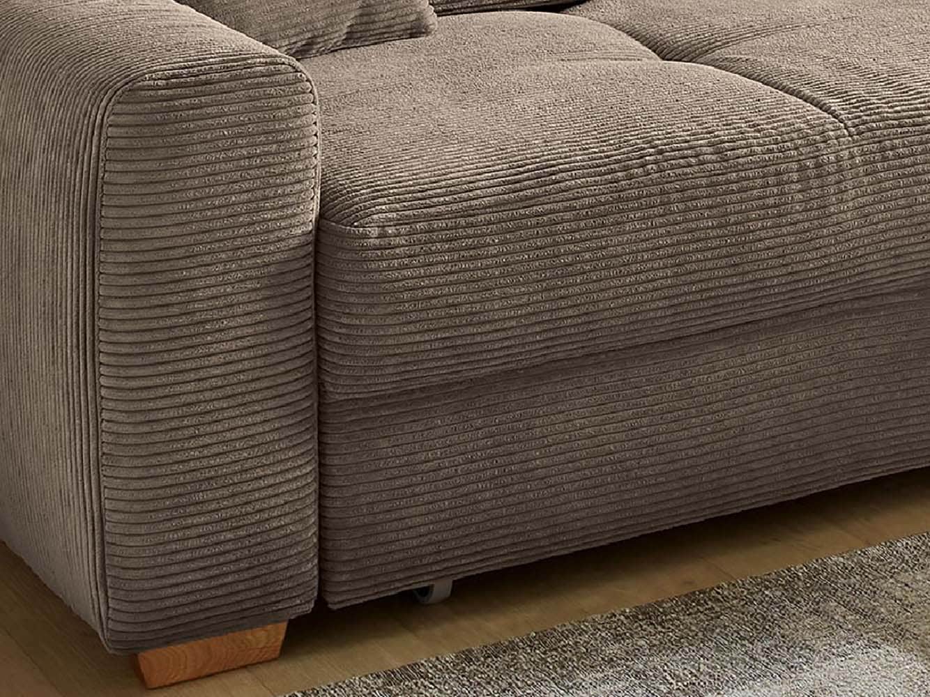 Jockenhöfer Gruppe Ecksofa »Slider, L-Form, 140kg Belastbarkeit je Sitzplatz«, elektromotorische Sitztiefenverstellung,USB-Ladeports,mit Kopfstützen