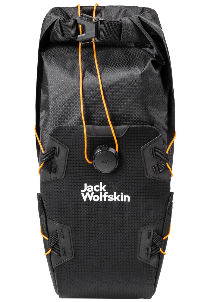 Jack Wolfskin Fahrradtasche „MOROBBIA FORK BAG“ flash-black