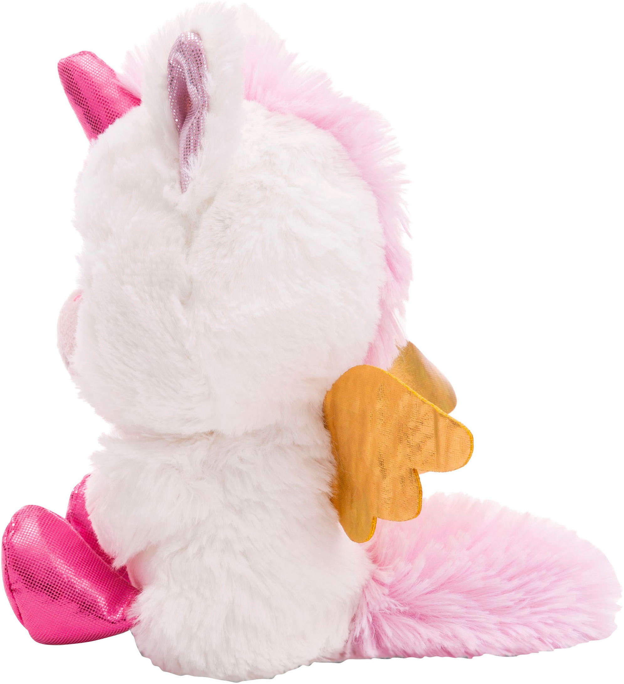 Nici Kuscheltier »Glubschis, Einhorn Glowy Kaddi, 15 cm«, schlenkernd