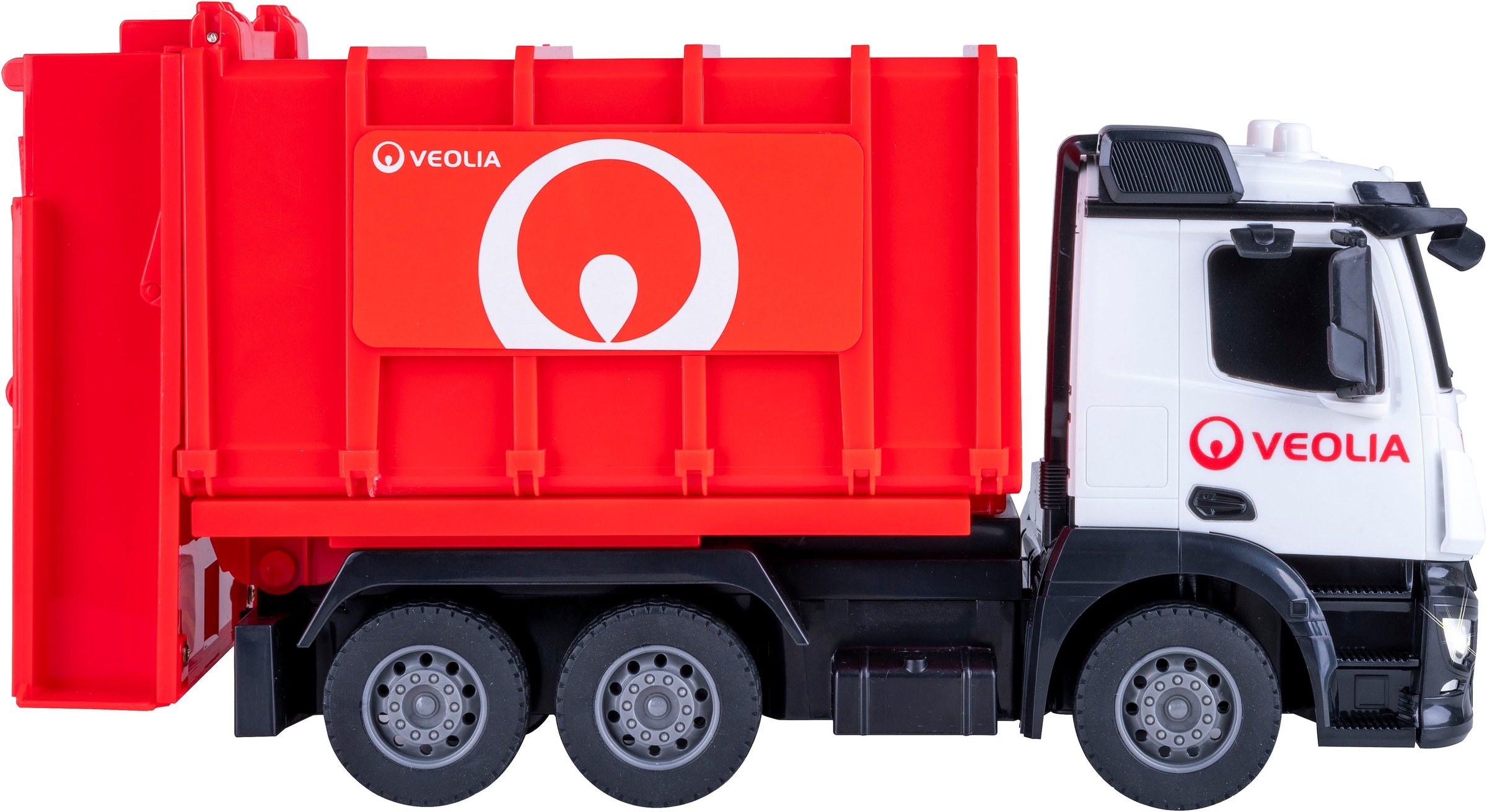 Jamara RC-LKW »Müllwagen Mercedes-Benz Antos 2,4GHz«, LED-Licht vorne; Maßstab 1:26
