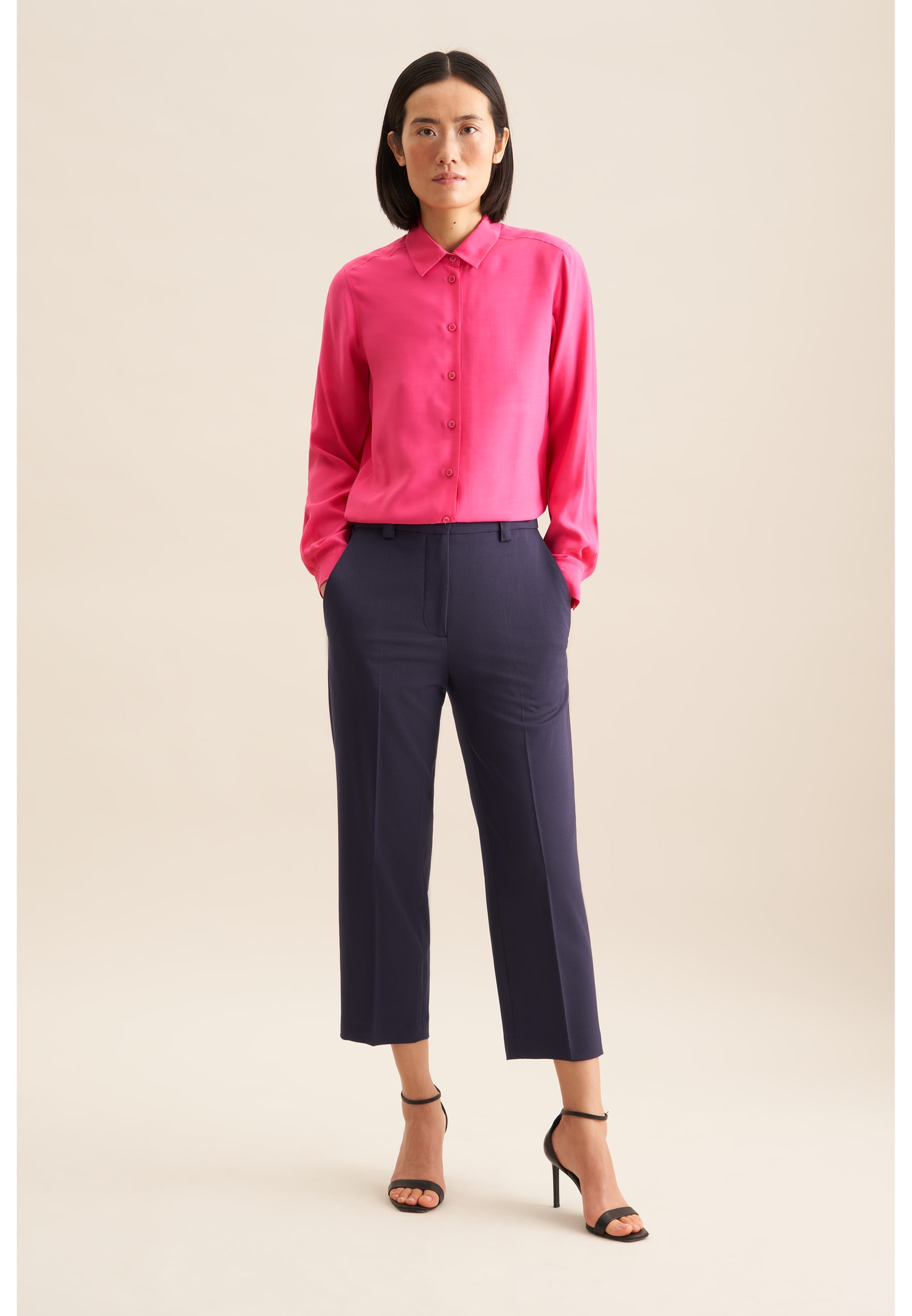 seidensticker Hemdbluse 1/1 Kragen Uni